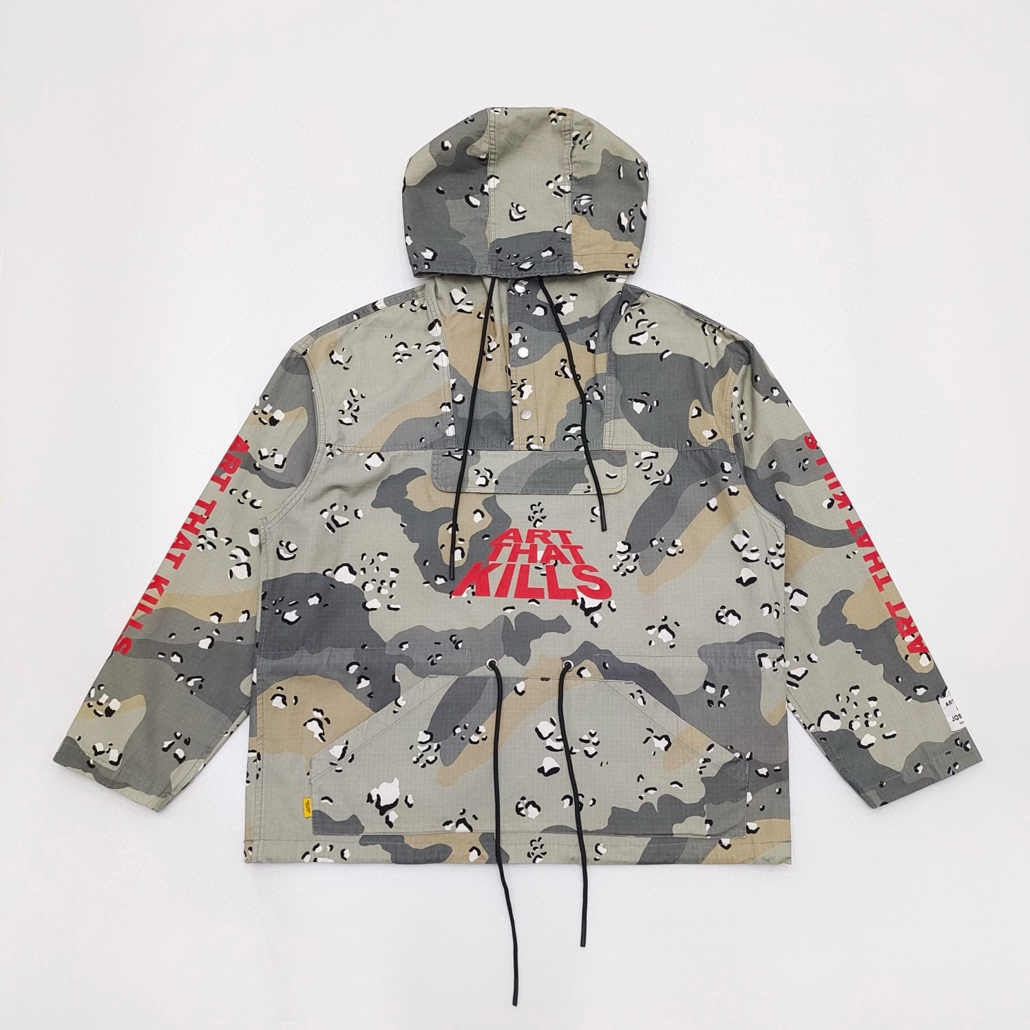 NIGO Gallery Dept Men's Spring And Autumn High Street Fashion Printed Letter Camouflage Rushing Jacket Hooded Loose Casual Jacket Ngvp #nigo8124