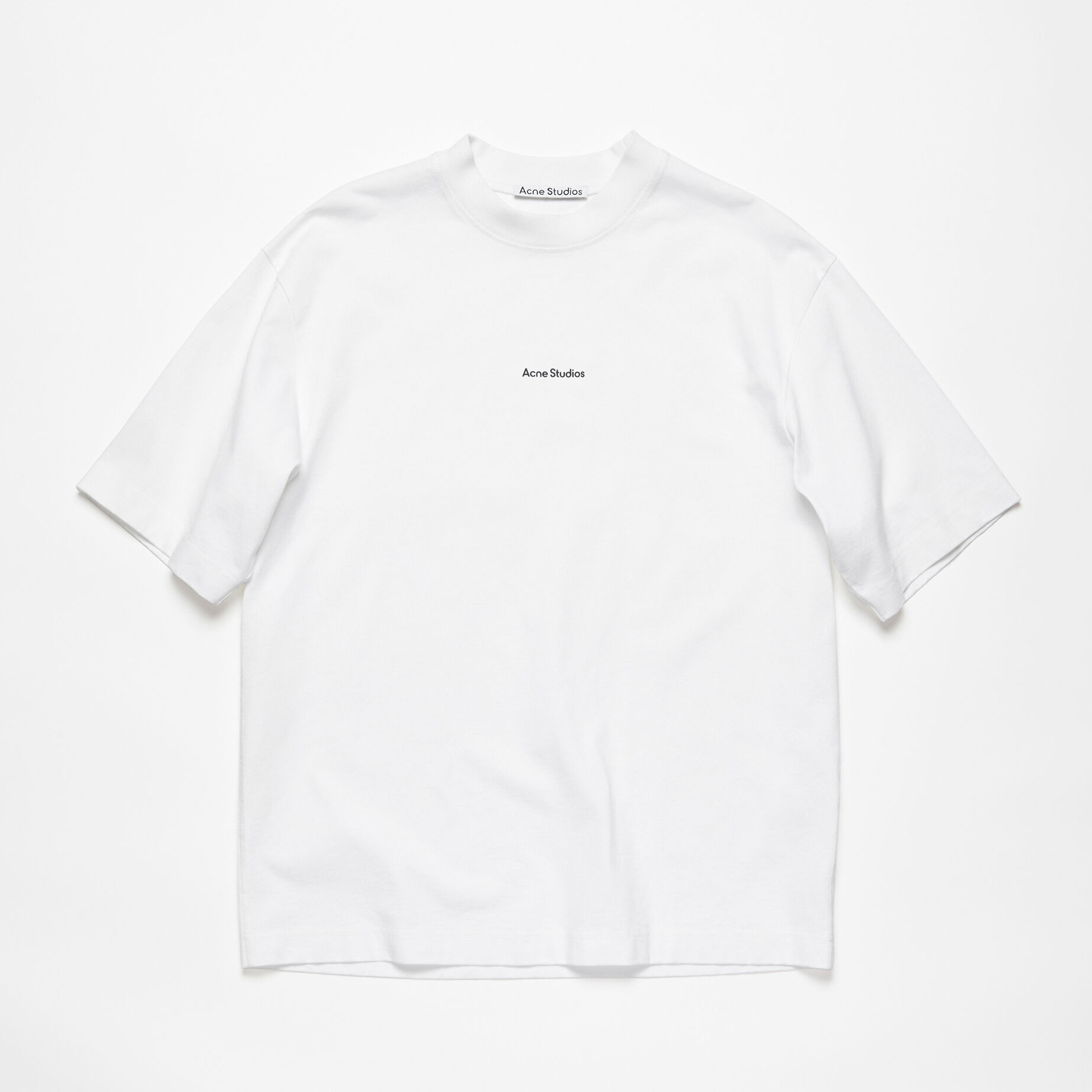 NIGO Acne Studios Men's Summer Solid Color Logo Printed Round Neck Cotton Short Sleeve T-Shirt #nigo98862