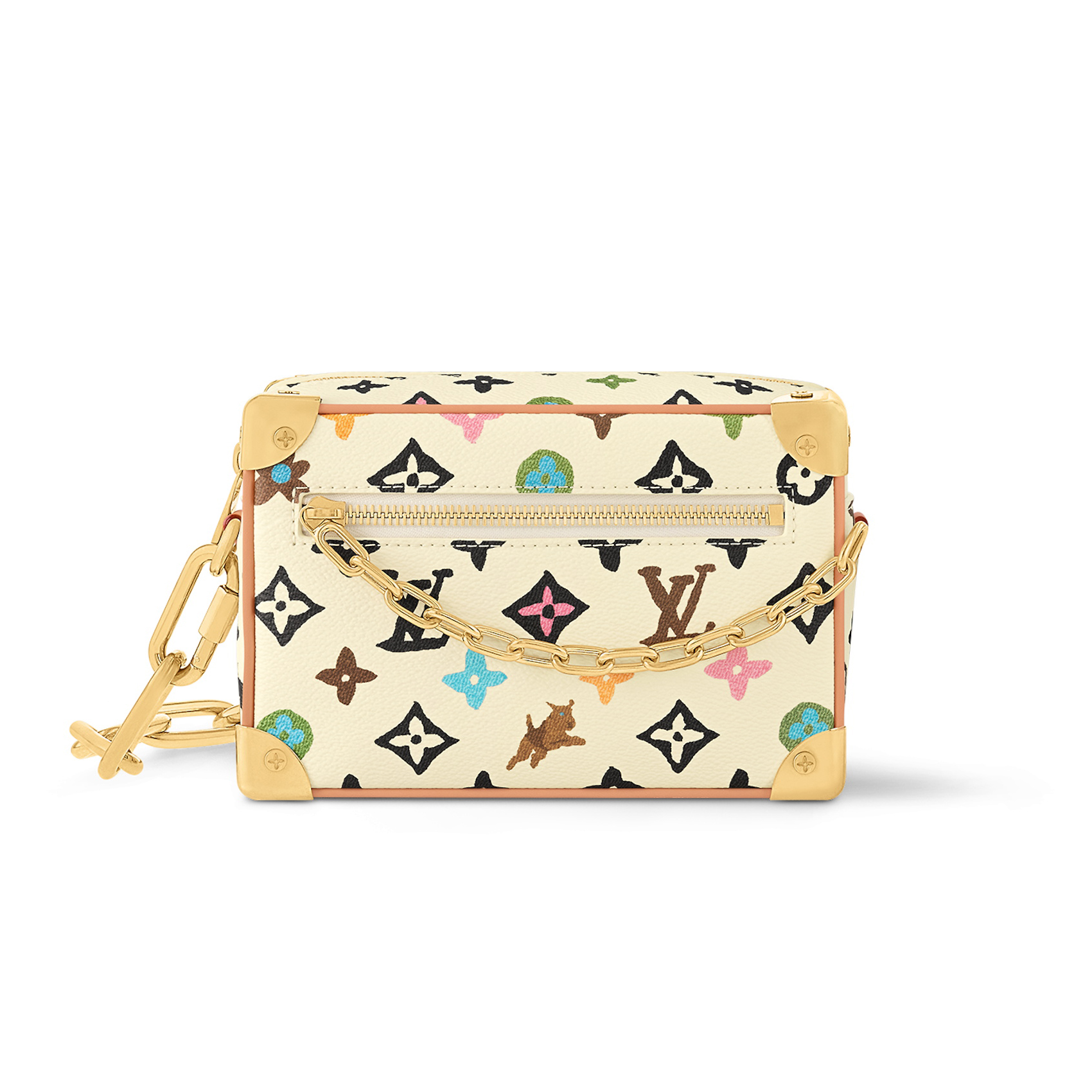 NIGO Louis Vuitton Mini Soft Trunk Men's Old Flower Cowhide Canvas Tote Shoulder Crossbody Bag Bags #nigo98933