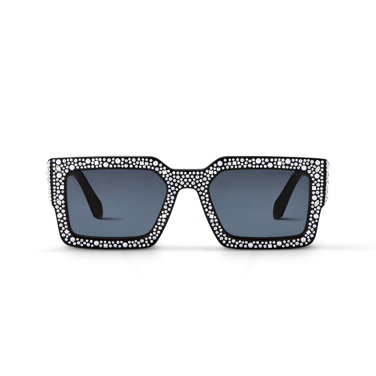 NIGO Louis Vuitton Men's Full Diamond Logo Letter Decoration Metal Acetate Irregular Shape Sunglasses Eyeglasses Glasses #nigo98952