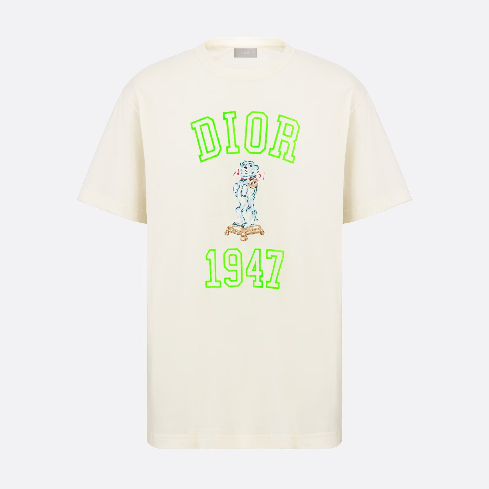 NIGO Dior Men's Summer Logo Letter Printed Loose Fit Round Neck Cotton Short Sleeve T-Shirt #nigo98947