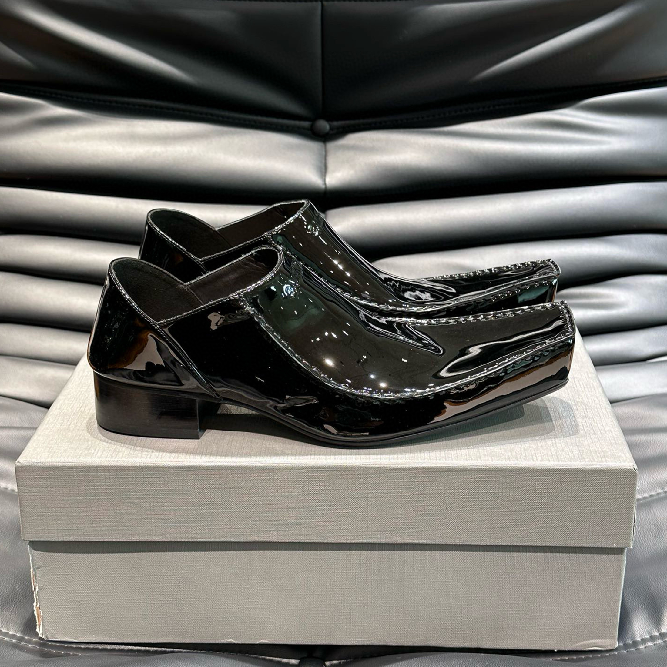 NIGO Balenciaga Men's Women's Four Seasons Fashion Trend Couple Models Cowhide Comfortable Mueller Shoes Casual Shoes Ngvp #nigo8185