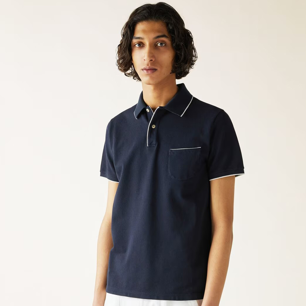 NIGO Loro Piana Men's Summer Fashionable Solid Color Fitting Short Sleeved Lapel Casual Regatta Polo Shirt Ngvp #nigo8178