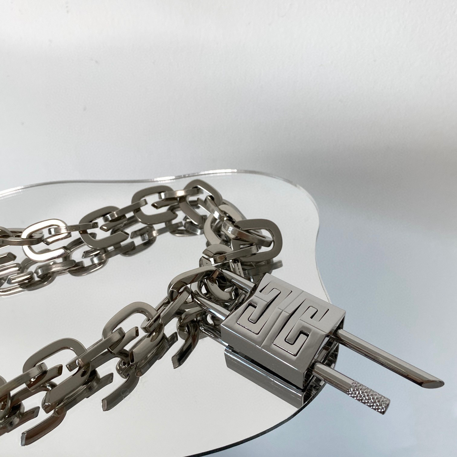 Givenchy NIGO lock necklace