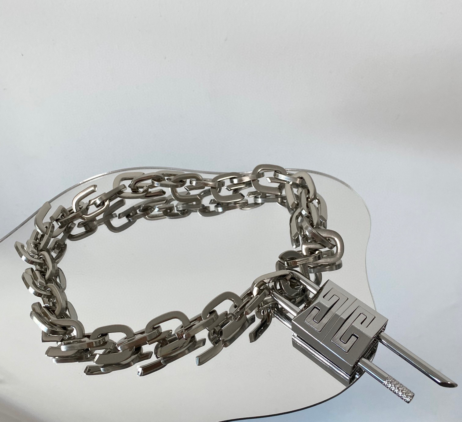 Givenchy NIGO lock necklace
