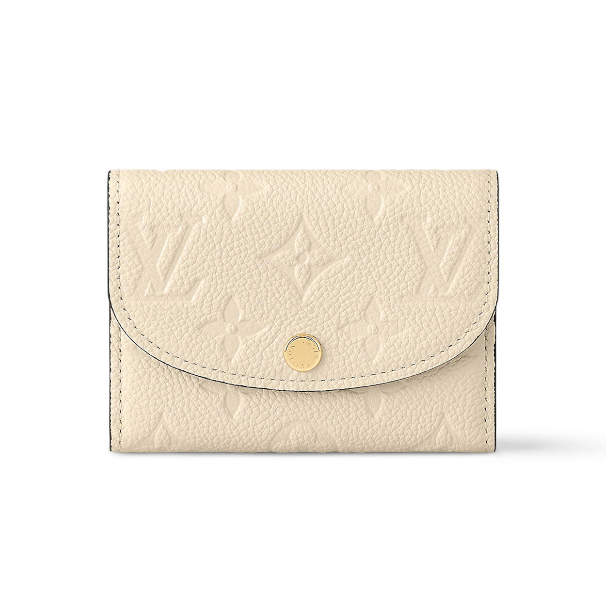 NIGO Louis Vuitton Rosalie Women Solid Embossed Logo Soft Grain Cowhide Card Case Wallet Bag Bags #nigo99126