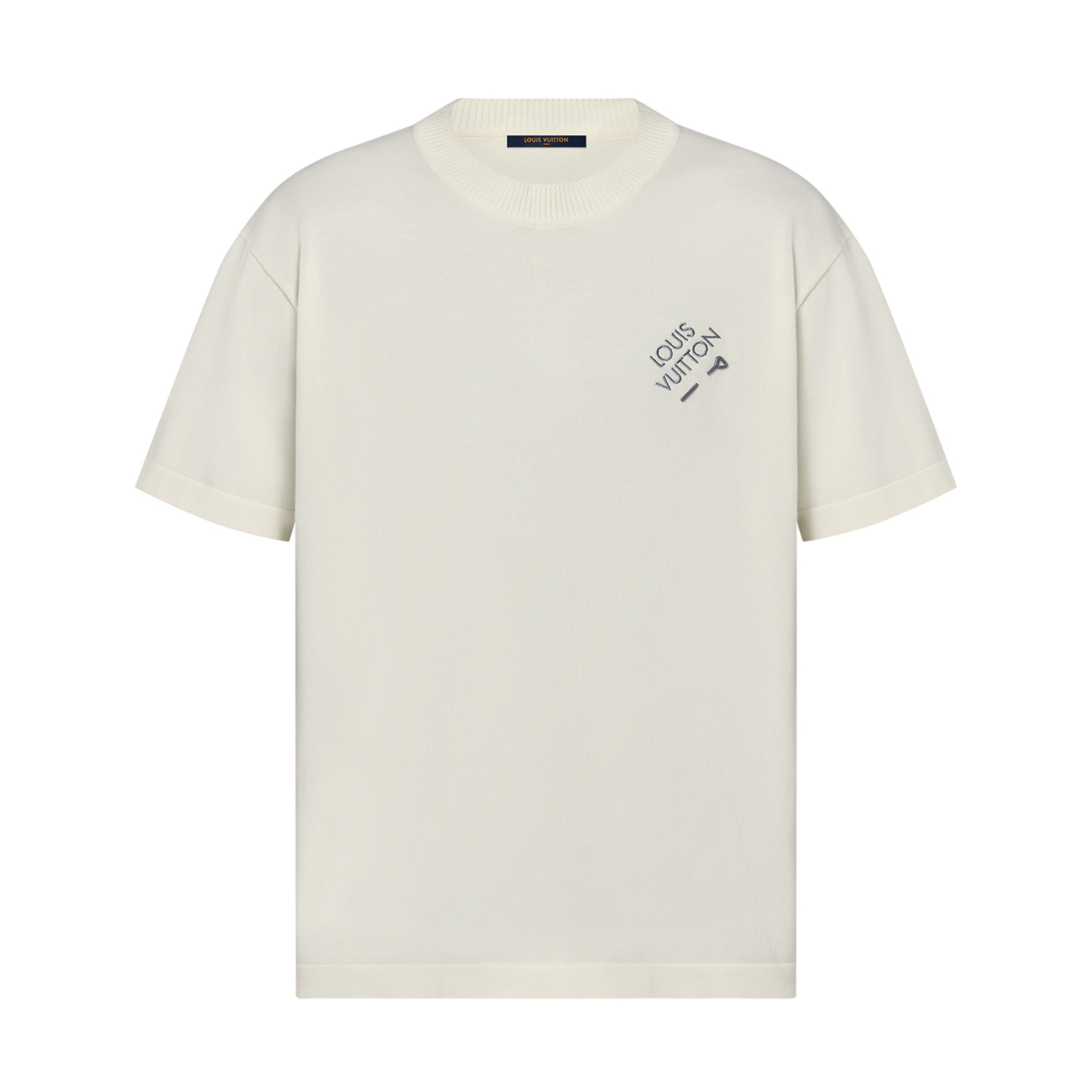 NIGO Louis Vuitton Men's Summer Embroidered Logo Round Neck Cotton Short Sleeve T-Shirt #nigo99122