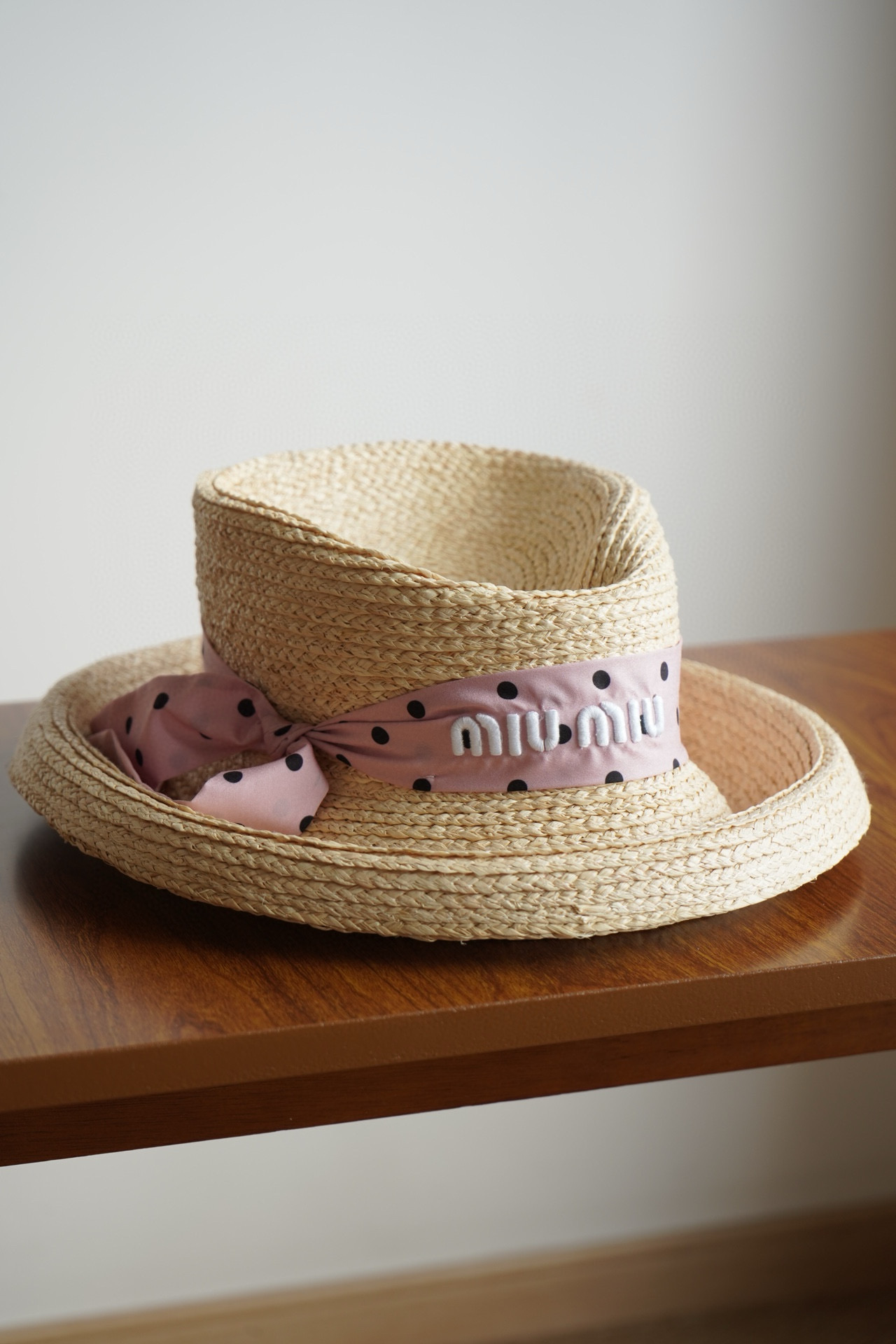 NIGO MiuMiu Women's Raffia Knitted Fisherman's Hat Cap #nigo99159