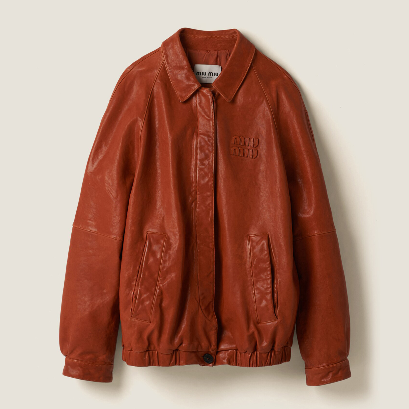 NIGO MiuMiu Women's Autumn and Winter Solid Colour Lapel Single Breasted Loose Long Sleeve Jacket #nigo99192