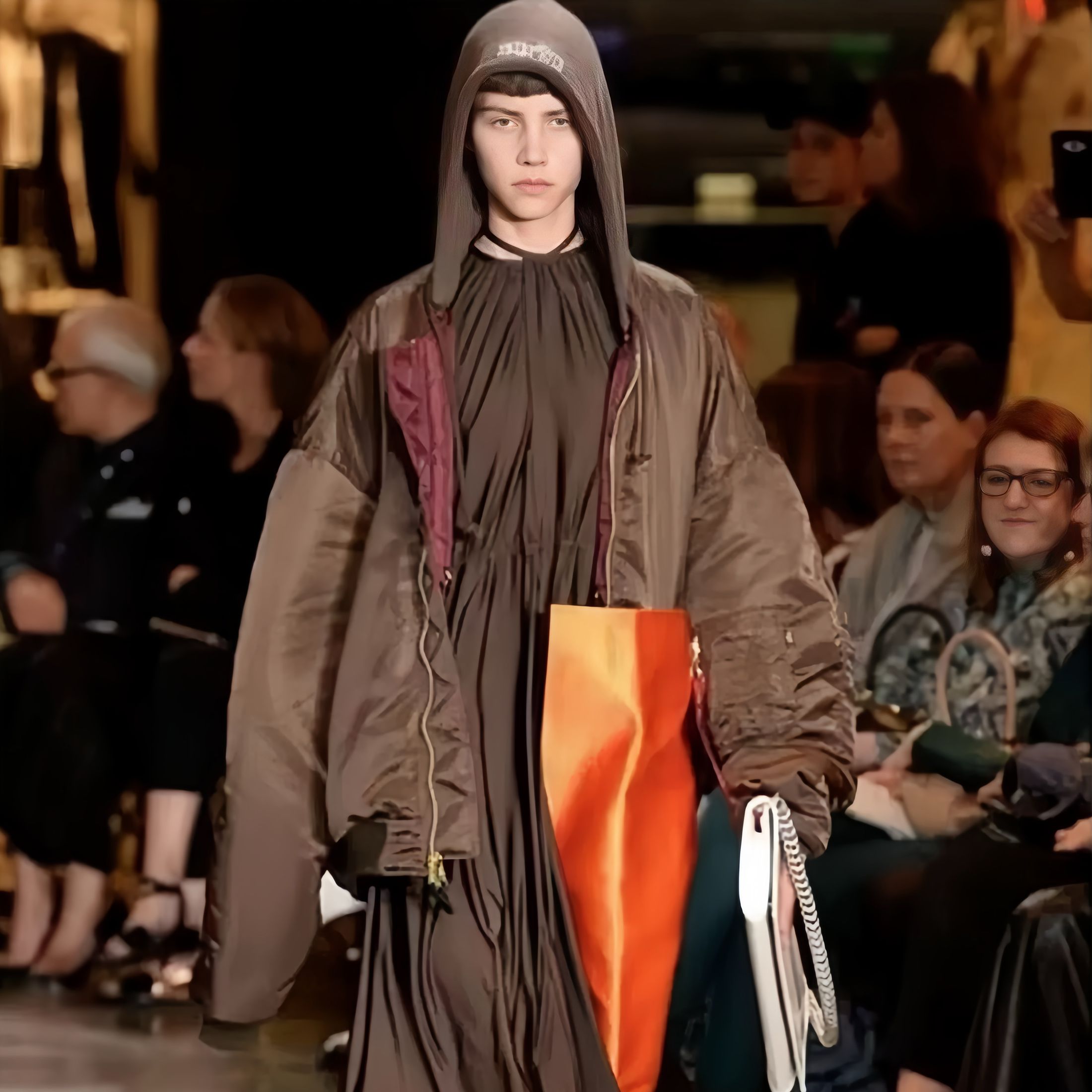 NIGO Vetements Men's Spring And Autumn High Street Metal Zipper Hooded Jacket Two Sides Wear Color Blocking Fashion Jacket Ngvp #nigo8234