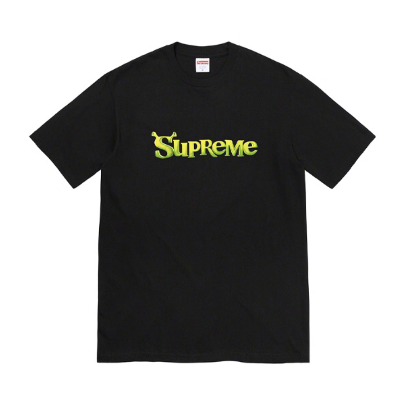 NIGO Supreme Week 1 Shrek Tee Men's and Women's Shrek Letter Logo Print Round Neck Cotton Short Sleeve T-Shirt #nigo99264