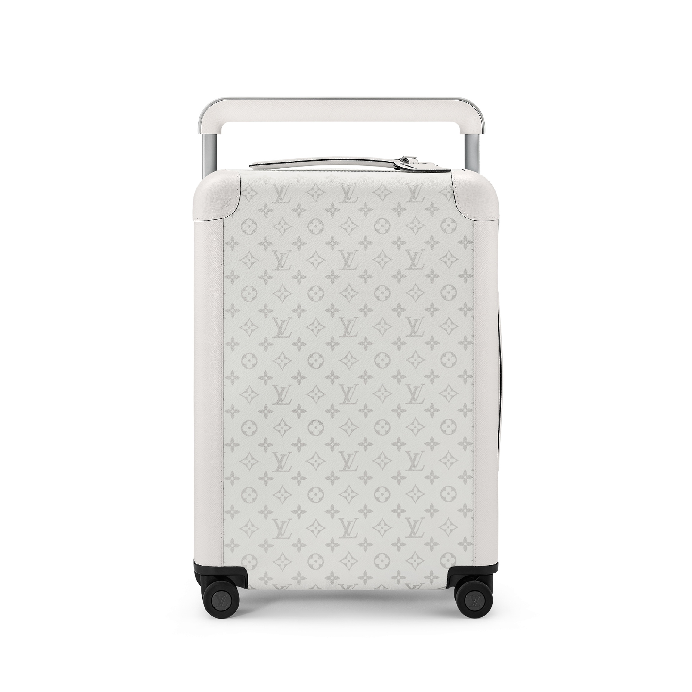 NIGO Louis Vuitton Horizon White Leather Dark Monogrammed Trolley Luggage Bag Bags #nigo99299