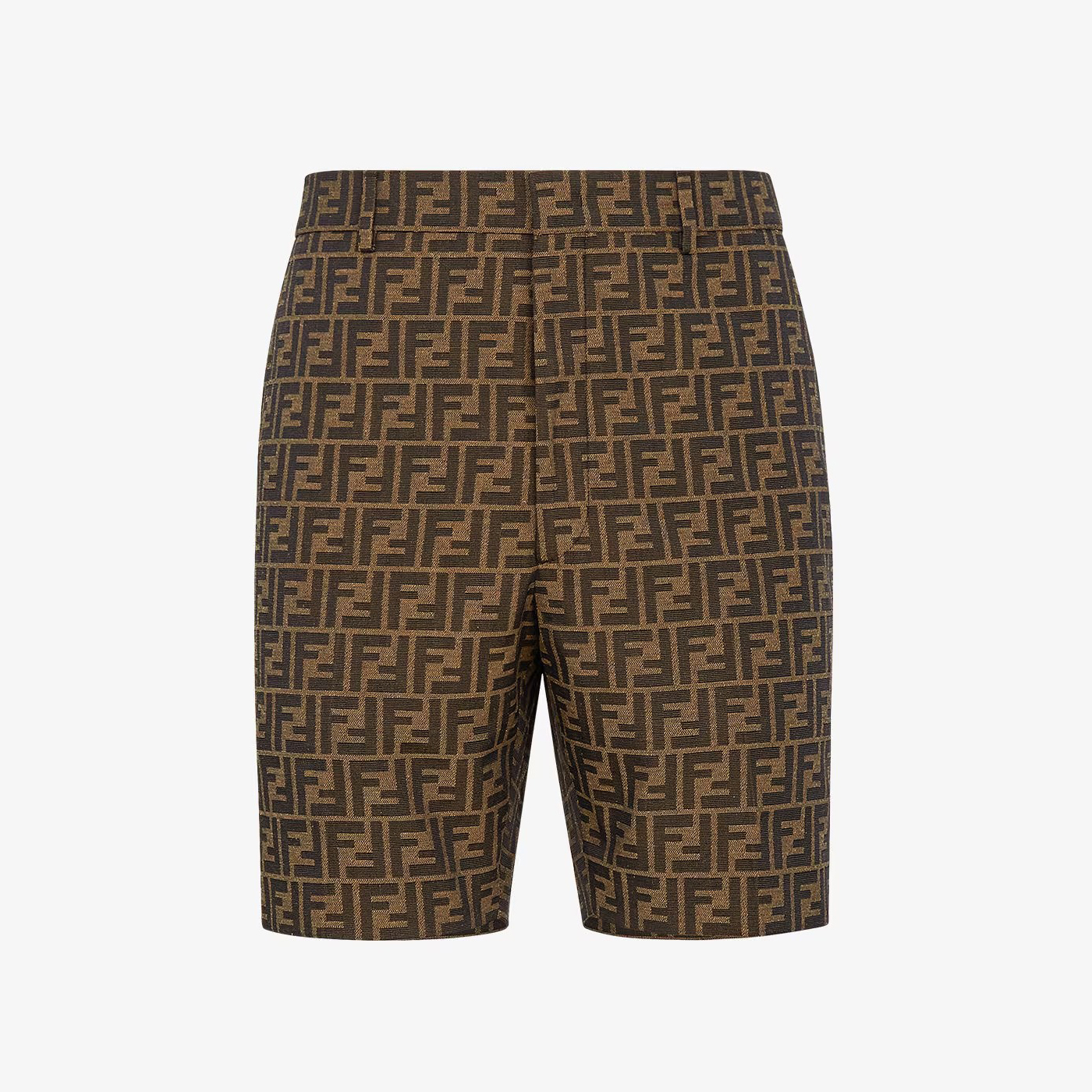 NIGO Fendi Men's Summer Solid Colour Letter Logo Print Bermuda Shorts Pants #nigo99371