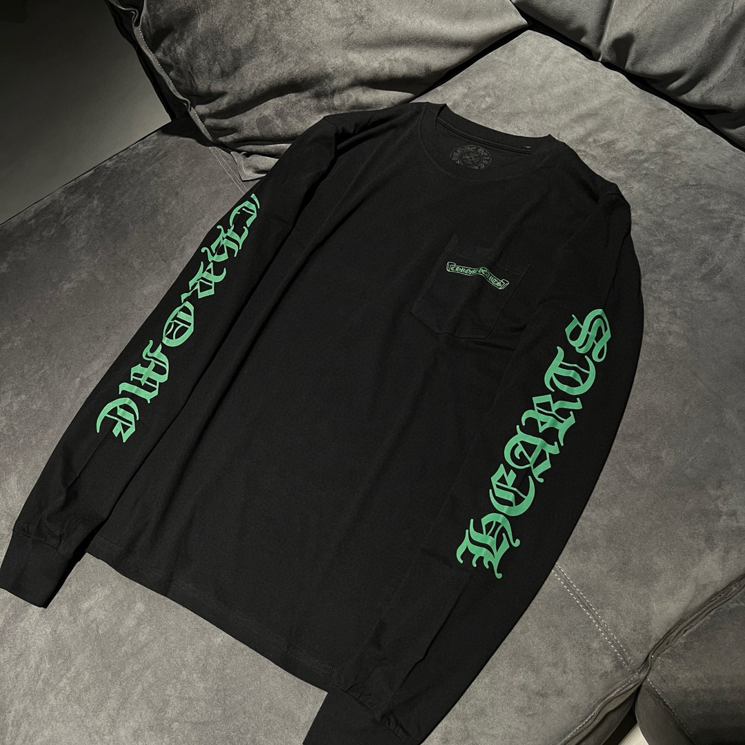 NIGO Chrome Hearts Men's and Women's Summer Colorful Cross Pattern Long Sleeve T-Shirt Pullover Sweatshirt #nigo99386