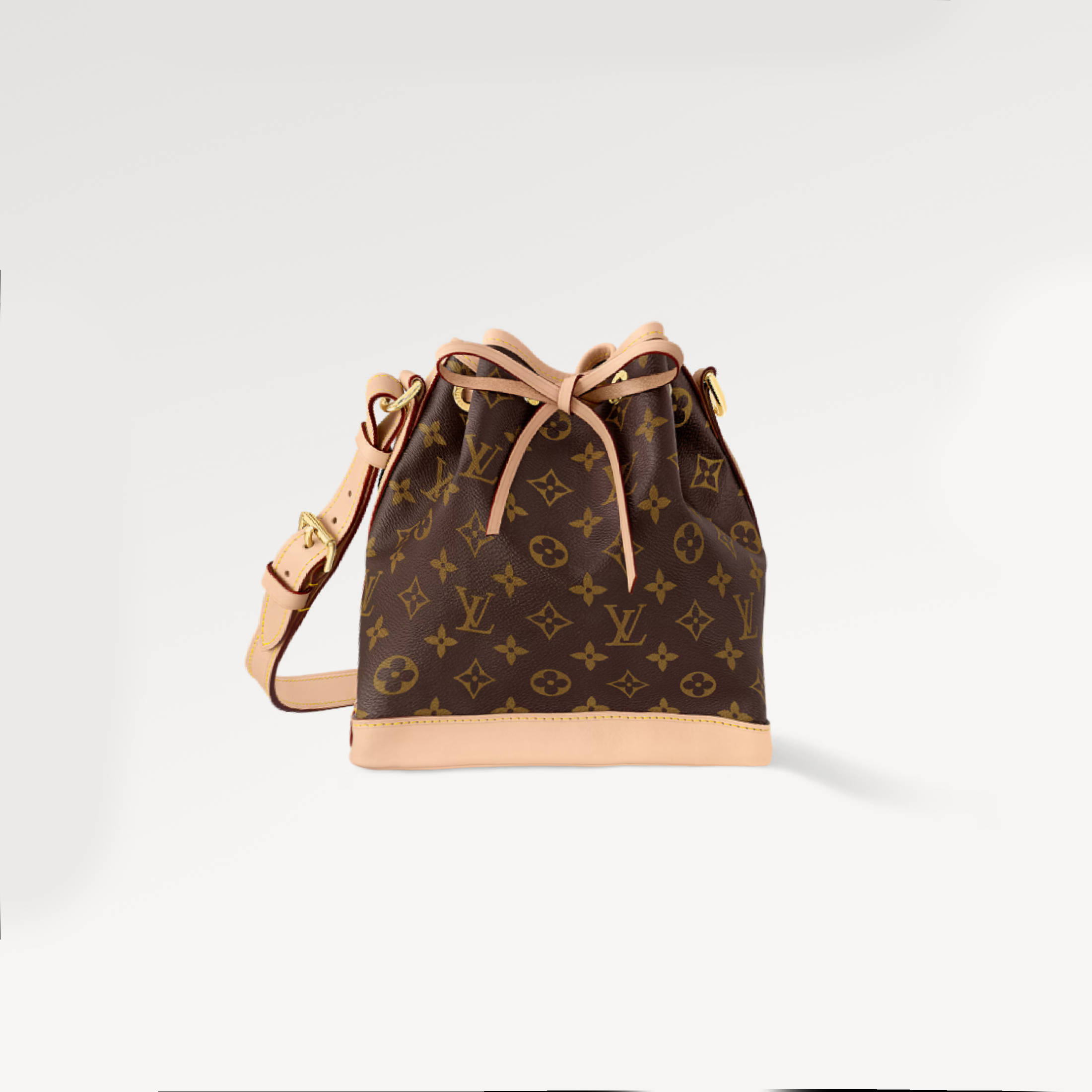 NIGO Louis Vuitton NOÉ Handbags Men's Women's Adjustable Leather Shoulder Strap Drawstring Closure Tote Slant Cross Bucket Bag #nigo99417