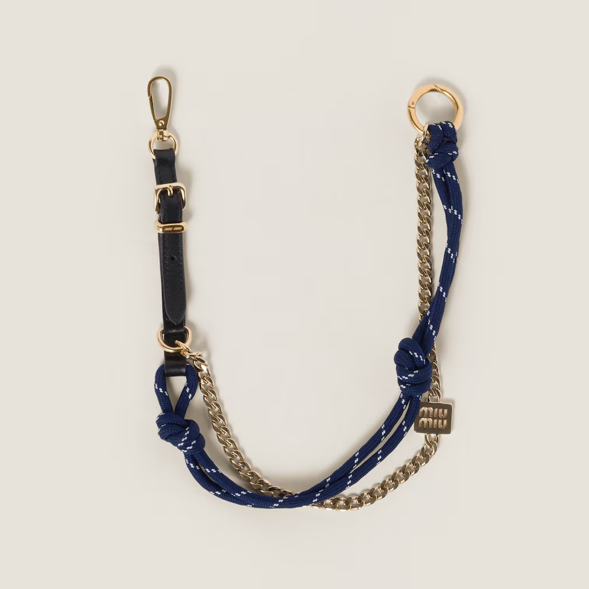 NIGO MiuMiu Women's Handmade Knitted Spell Chain Design Bag Chain Bracelet Jewelry #nigo99399