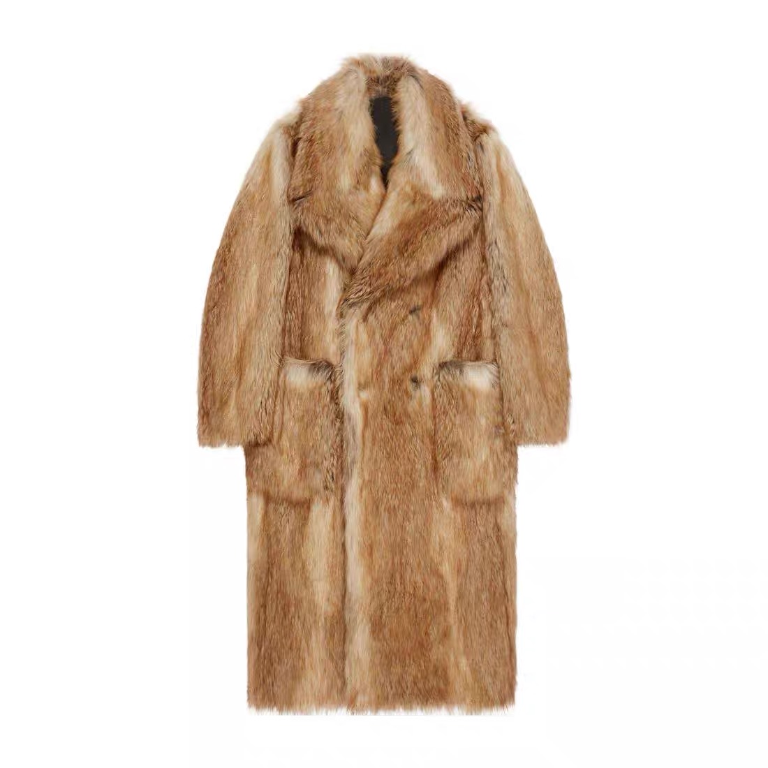 NIGO Givenchy Men's Spring, Fall And Winter Solid Color Lapel Double-Breasted Long Long-Sleeved Straight Coat Jacket Ngvp #nigo8278