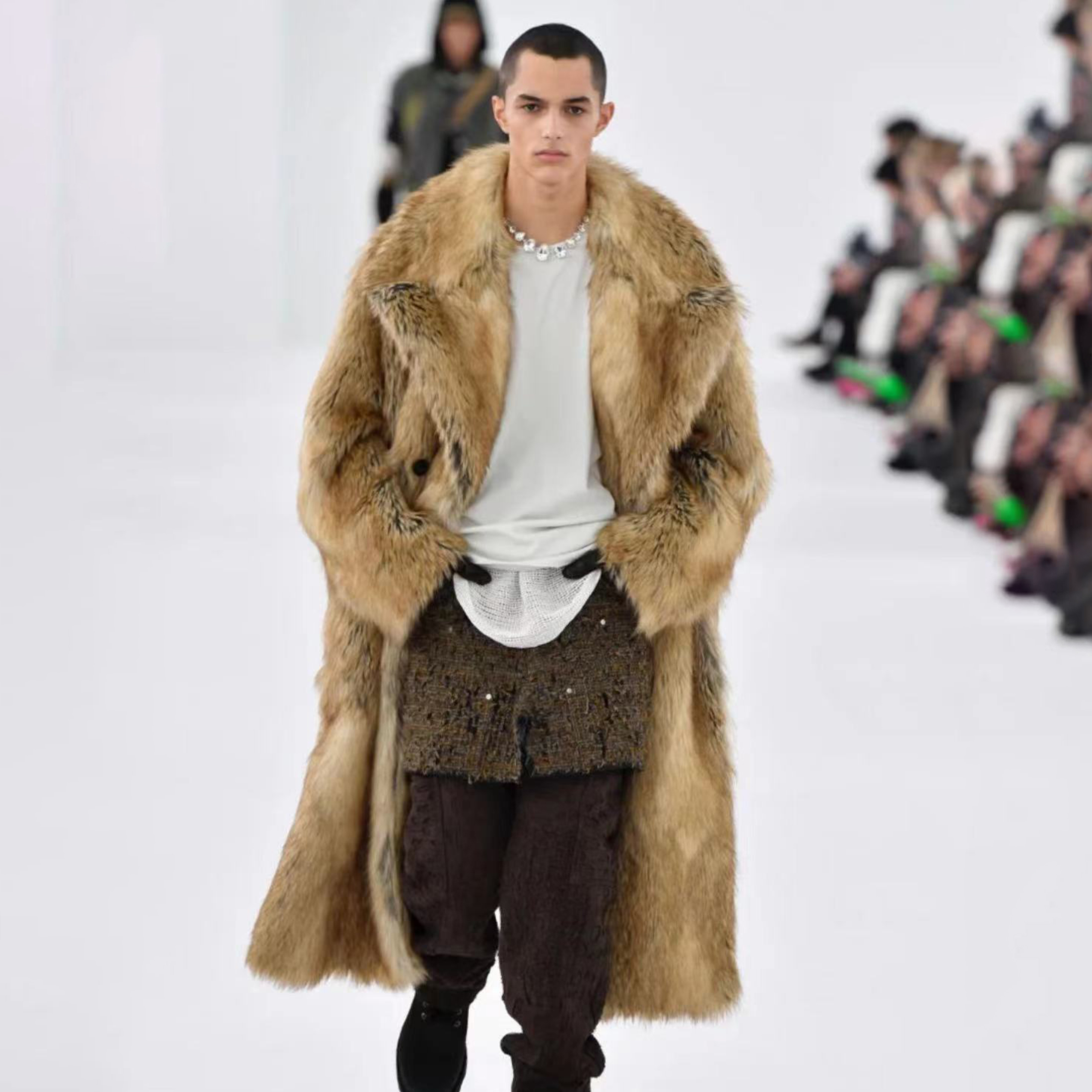 NIGO Givenchy Men's Spring, Fall And Winter Solid Color Lapel Double-Breasted Long Long-Sleeved Straight Coat Jacket Ngvp #nigo8278