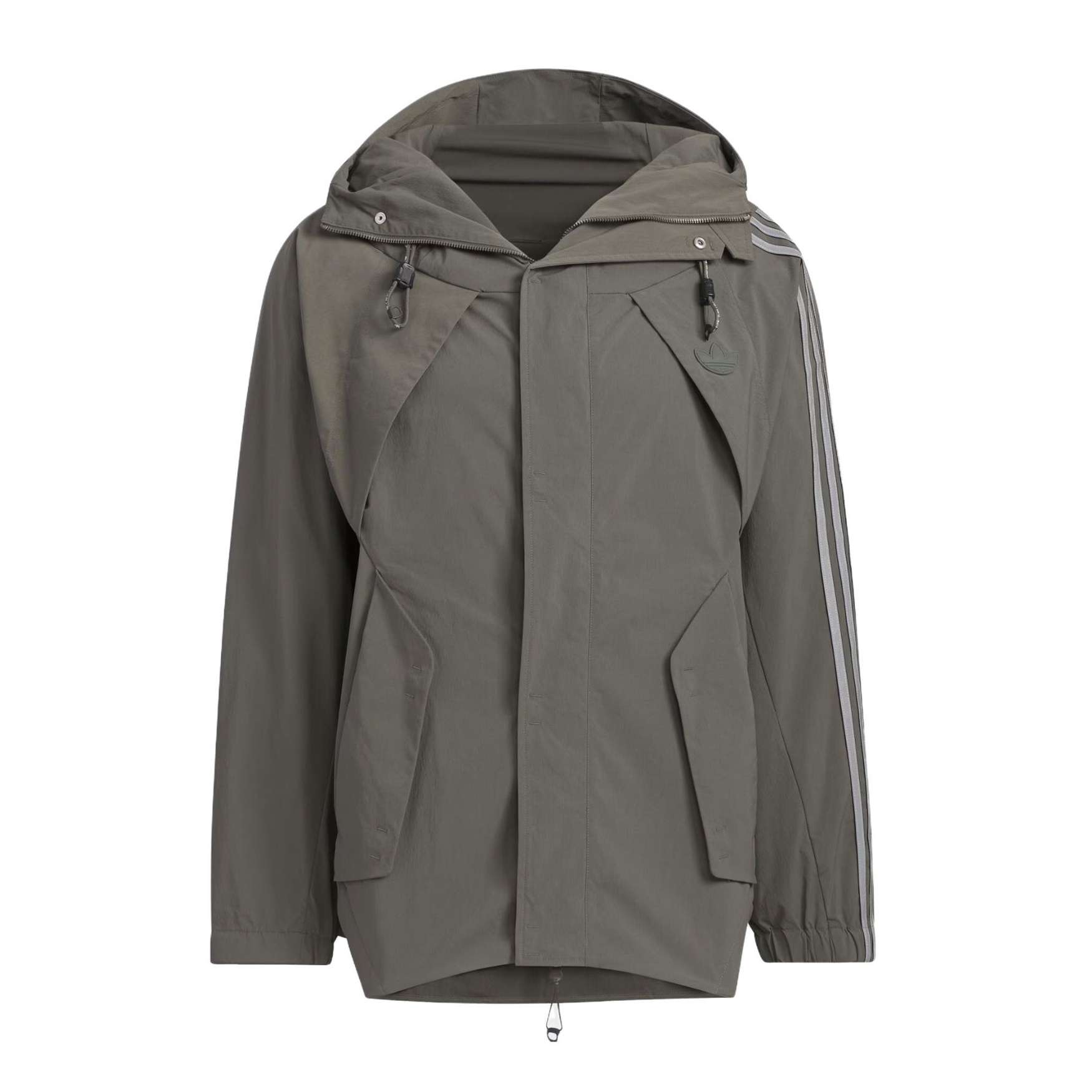 NIGO Adidas X Hamcus Multifunctional Zippered Hooded Jacket Multi Functional Elastic Tie Up Pants Set Suit #nigo99418