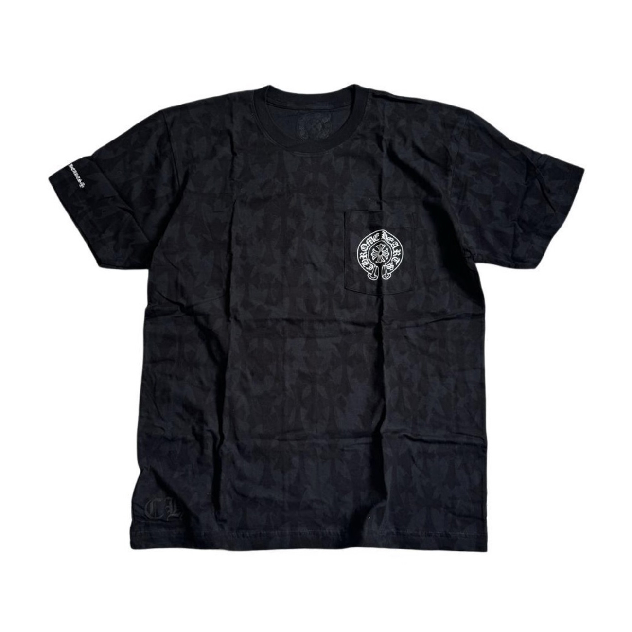 NIGO Chrome Hearts Men's Summer Logo Printed Round Neck Short Sleeve T-Shirt Pullover Long Sleeve T-Shirt #nigo99423