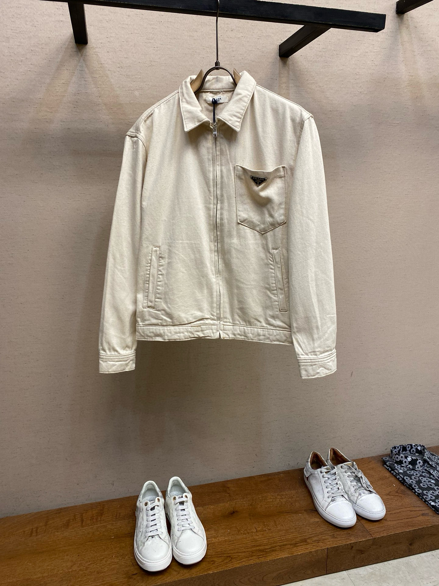 Prada NIGO Denim Zip Jacket #nigo95189