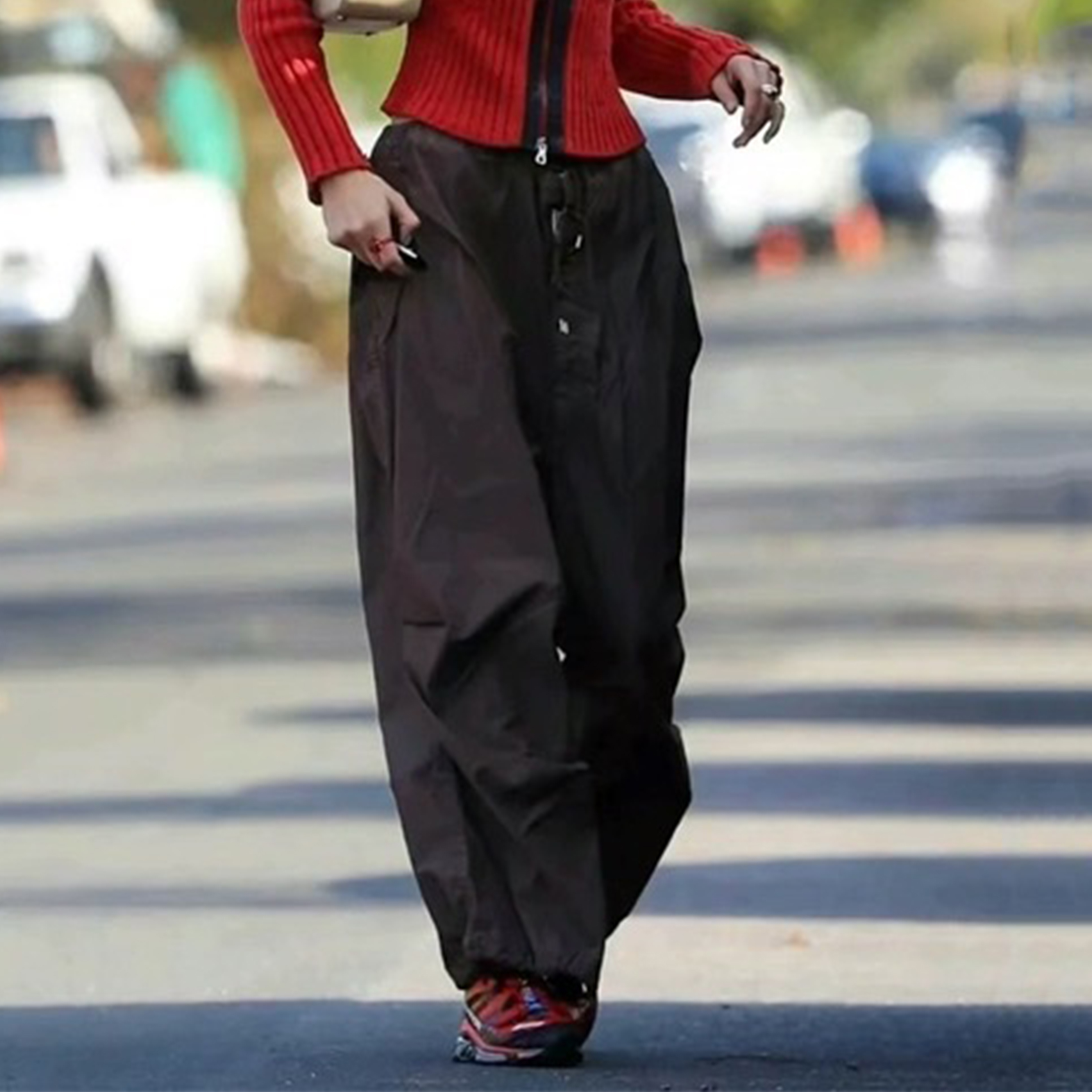 NIGO Chrome Hearts Men's Women's Spring And Summer Solid Color Wide Leg Loose Pants Drawstring Metal Button Retro High Street Casual Pants Ngvp #nigo8294