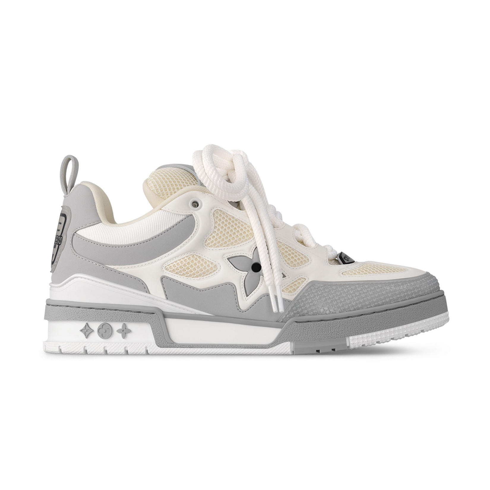 NIGO Louis Vuitton Skate Men's And Women's Clashing Colours Round Toe Leather Lace Up Low Top Board Shoes #nigo99426