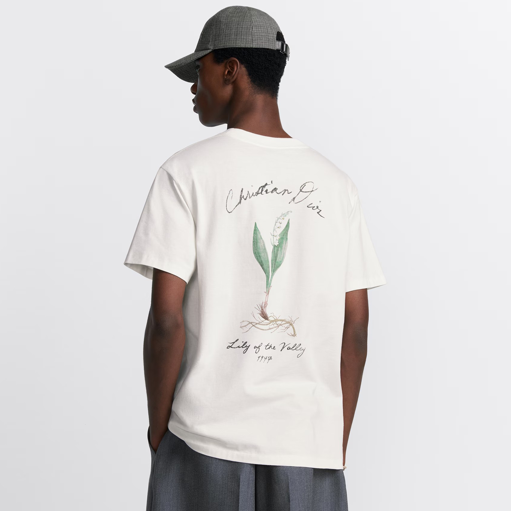 NIGO Dior Men's Summer Letter Logo Solid Colour Round Neck Cotton Short Sleeve T-Shirt #nigo99457