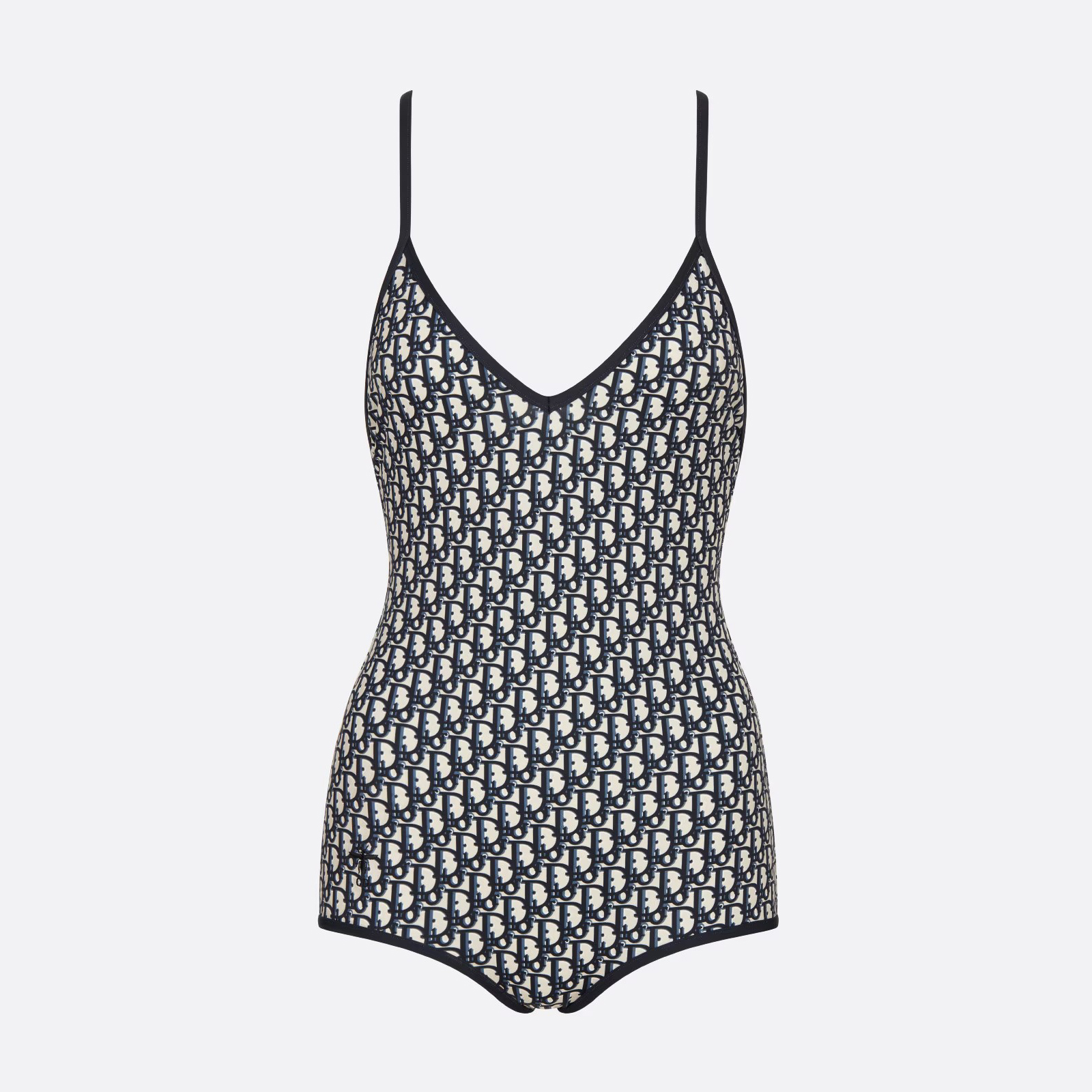 NIGO Dior Women's Summer Letter Logo Print One-piece Slim Fit Swimsuit #nigo99461