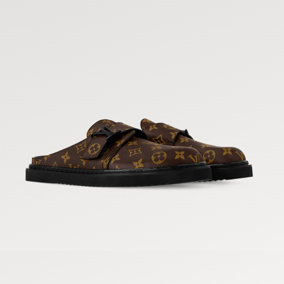 NIGO Louis Vuitton Men's Lv Easy Spring, Summer And Fall Letter Print Brown Fashion Sandals Casual Shoes #nigo71216