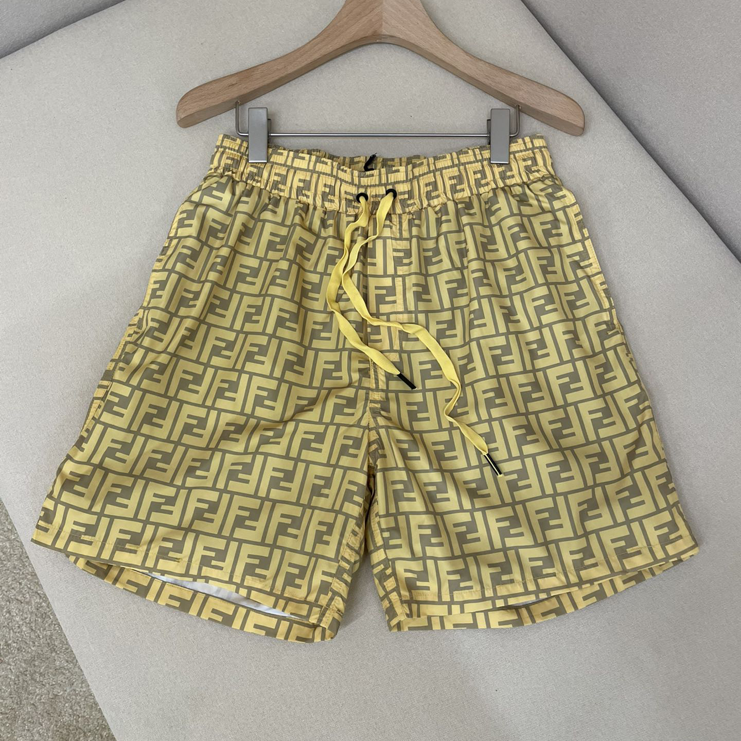 NIGO Fendi Men's & Ladies' Summer Pattern Printed Drawstring Swimming Casual Shorts Pants #nigo99525