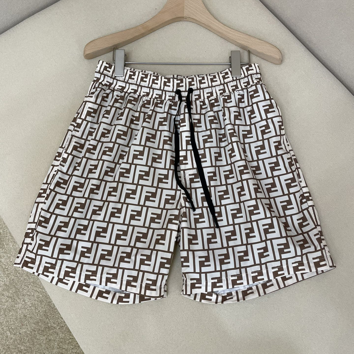 NIGO Fendi Men's & Ladies' Summer Pattern Printed Drawstring Swimming Casual Shorts Pants #nigo99525