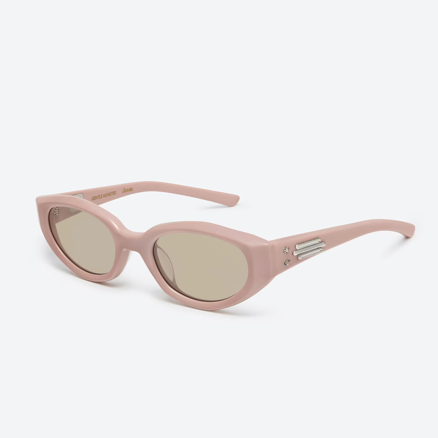 NIGO Gentle Monster x Jennie Women's Fish Tail Solid Color Frame Striped Cat Eye Casual Sunglasses Ngvp #nigo8338