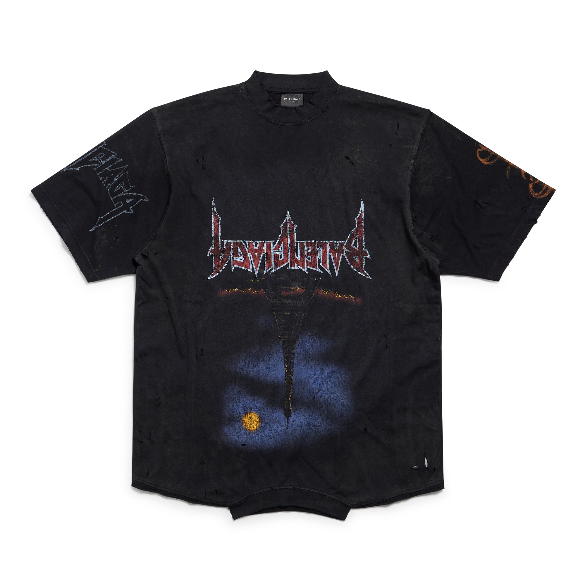 NIGO Balenciaga Men's and Women's Summer Monogram Printed Round Neck Loose Fit Short Sleeve T-shirt #nigo99562