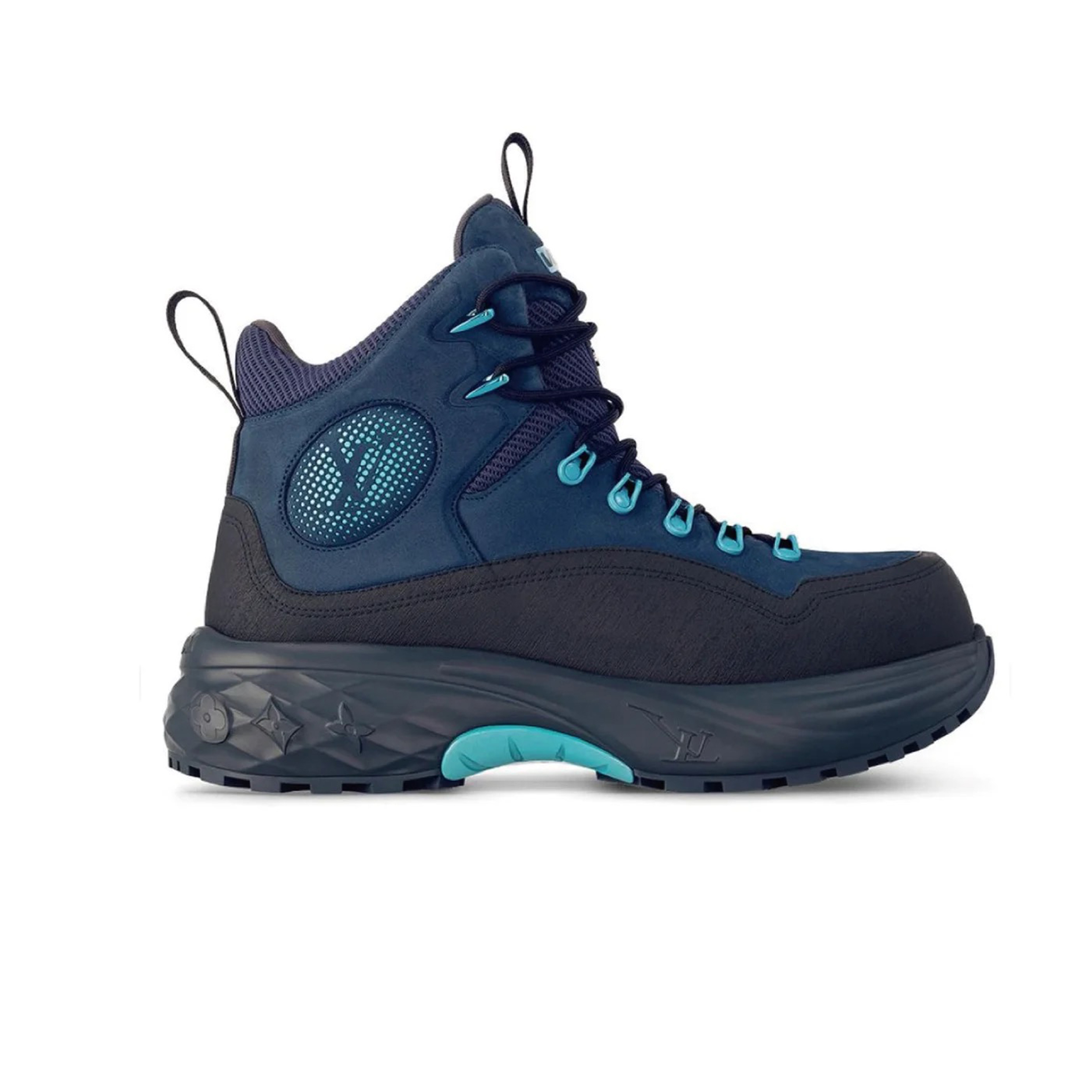 NIGO Louis Vuitton Men's Autumn And Winter Skiing And Mountaineering Short Boots With Logo Sports And Casual Color Matching Comfortable Shoes #nigo71227