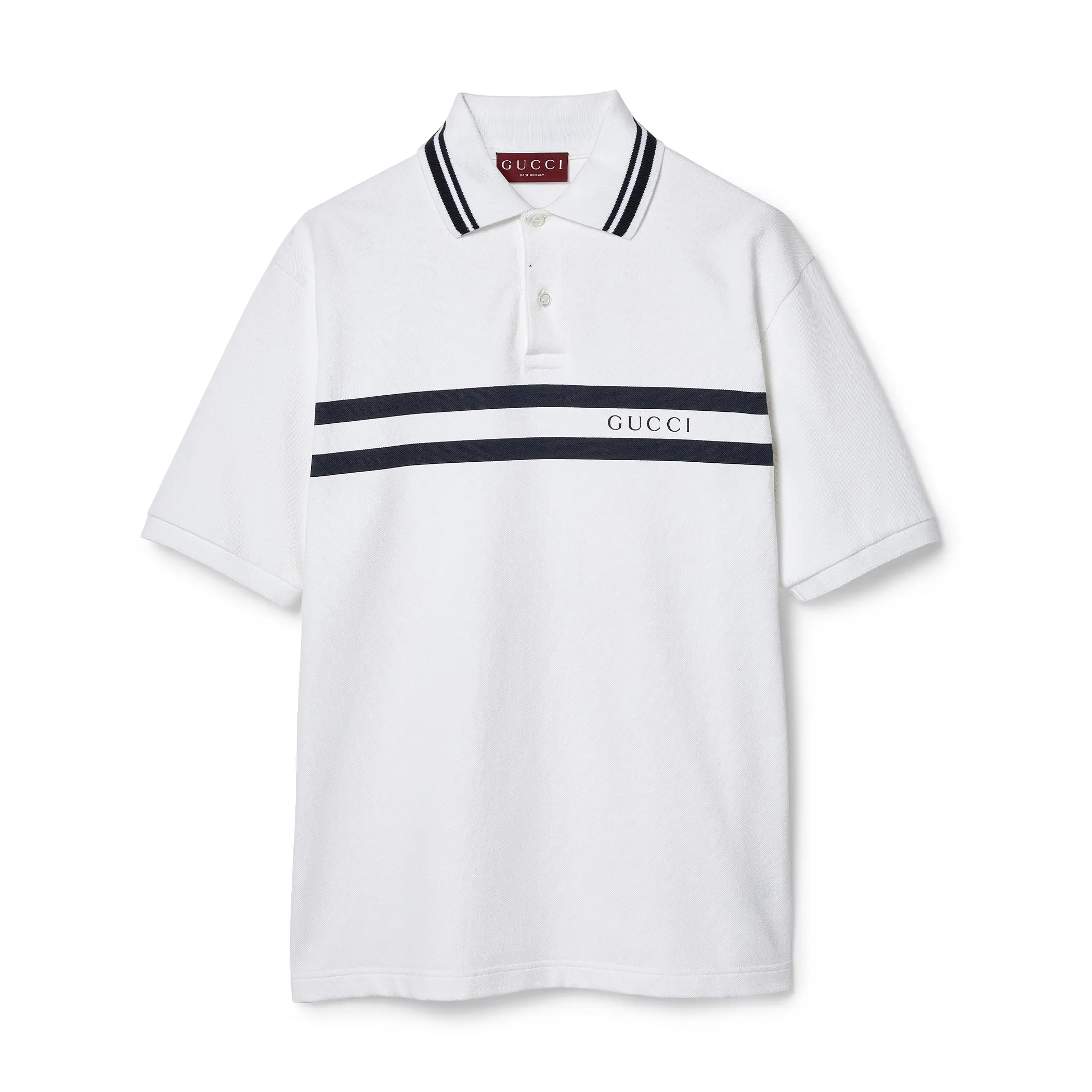 NIGO Gucci Men's Summer Letter Stripe Casual Short Sleeve Polo Shirt T-shirt #nigo99599