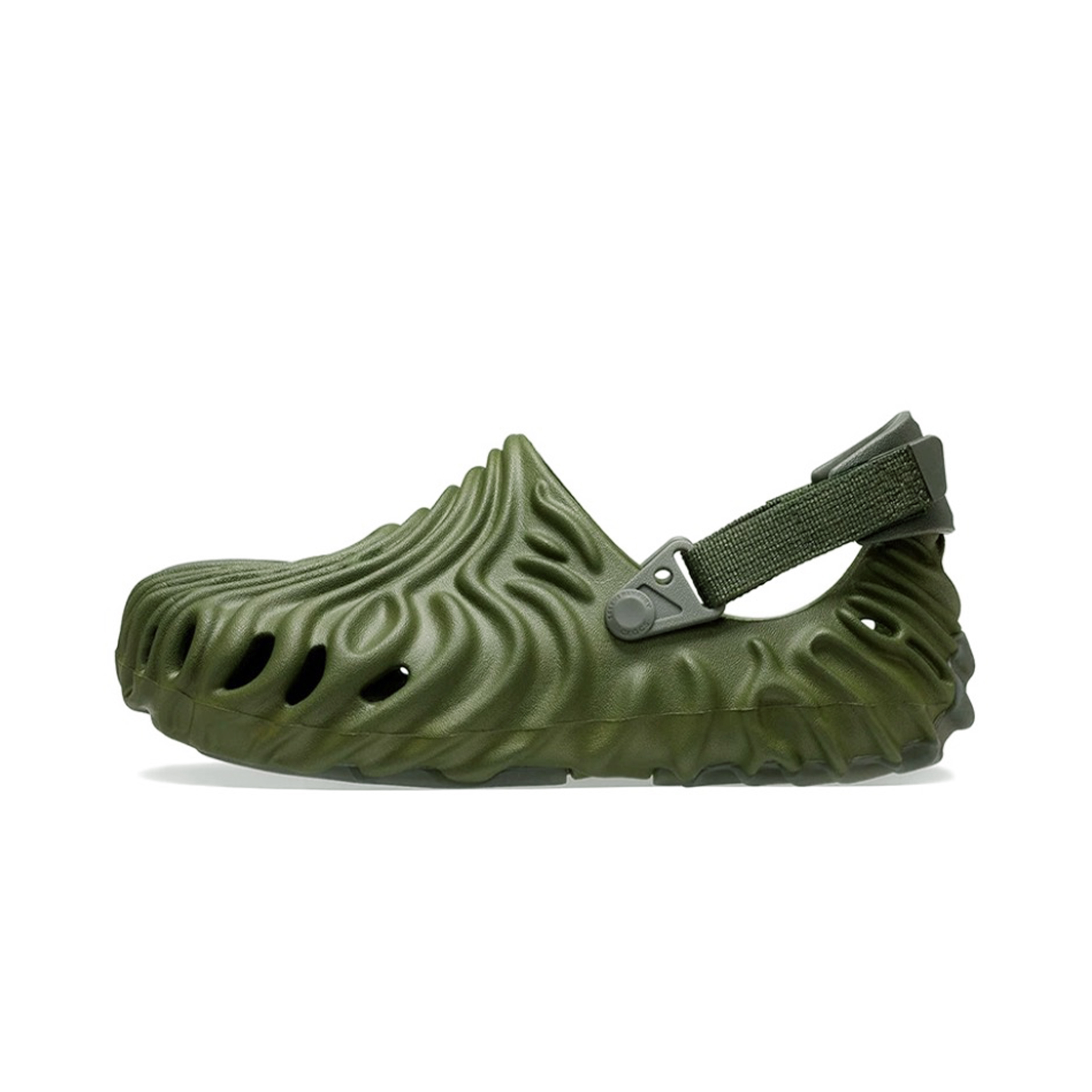 NIGO Salehe Bembury x Crocs Pollex Clog Cucumber Men's Women's Spring Summer Autumn Fashion Trend Solid Color Sports Beach Sandals Baotou Flat Casual Shoes Ngvp #nigo8346
