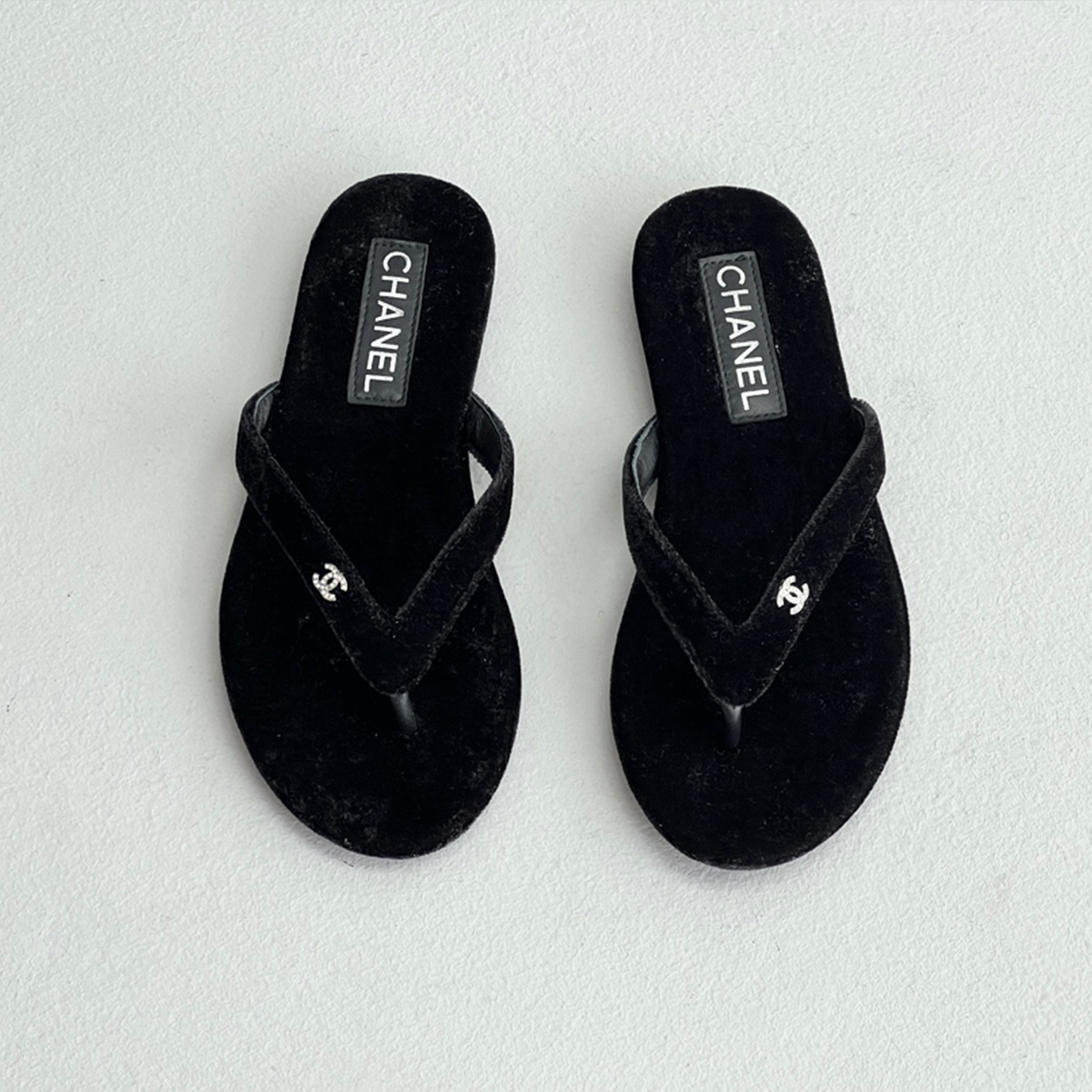 NIGO Chanel Women's Spring And Summer Fashionable Flat Sandals Comfortable Casual Casual Shoes #nigo71242