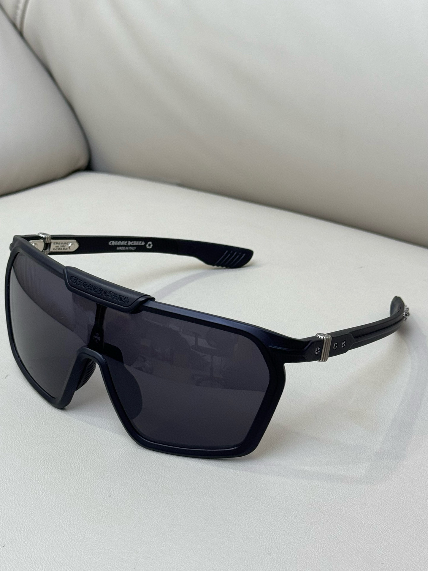 NIGO Chrome Hearts Men's Black Fashion Metal Decoration Trend Sunglasses Eyeglasses Glasses #nigo99649