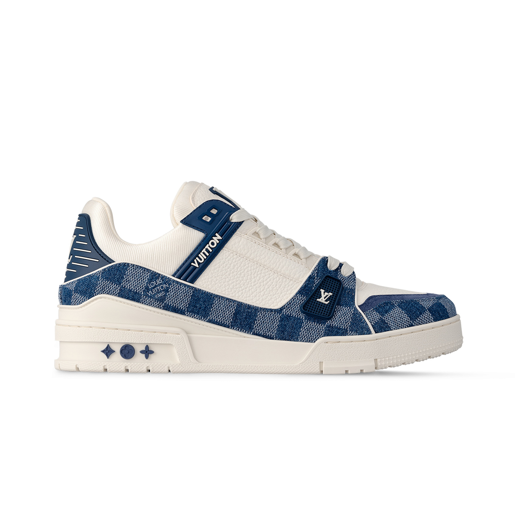 NIGO Louis Vuitton Trainer Men's And Women's Clashing Colours Round Toe Leather Lace Up Low Top Board Shoes #nigo99655
