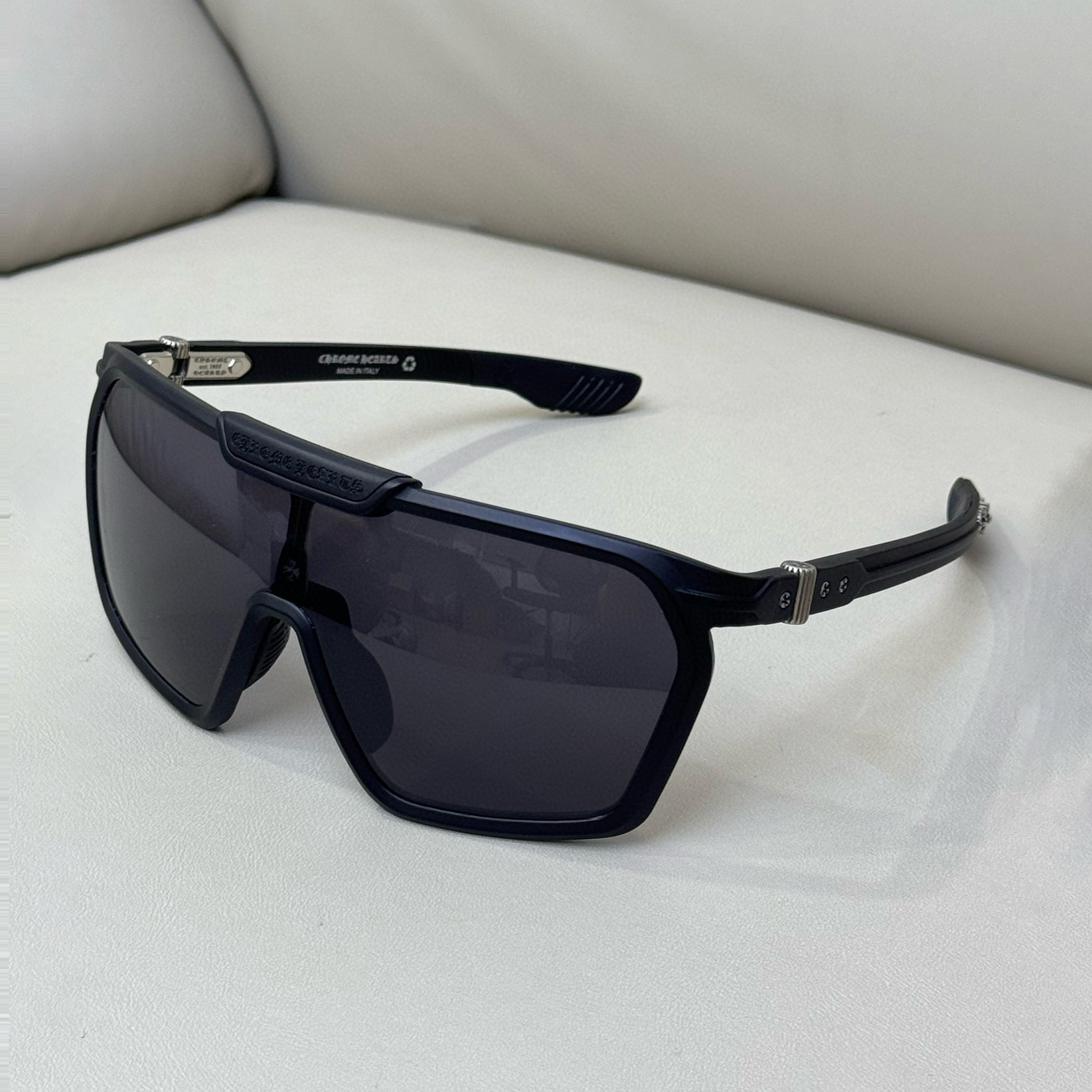 NIGO Chrome Hearts Men's Black Fashion Metal Decoration Trend Sunglasses Eyeglasses Glasses #nigo99649