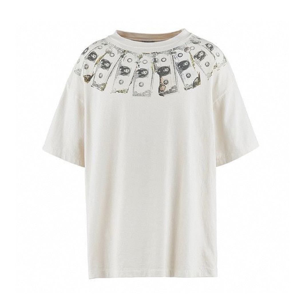 NIGO Saint Michael Men's Summer Printed Half High Neck Pullover Straight Short Sleeve Drop Sleeve T-Shirt Ngvp #nigo8367