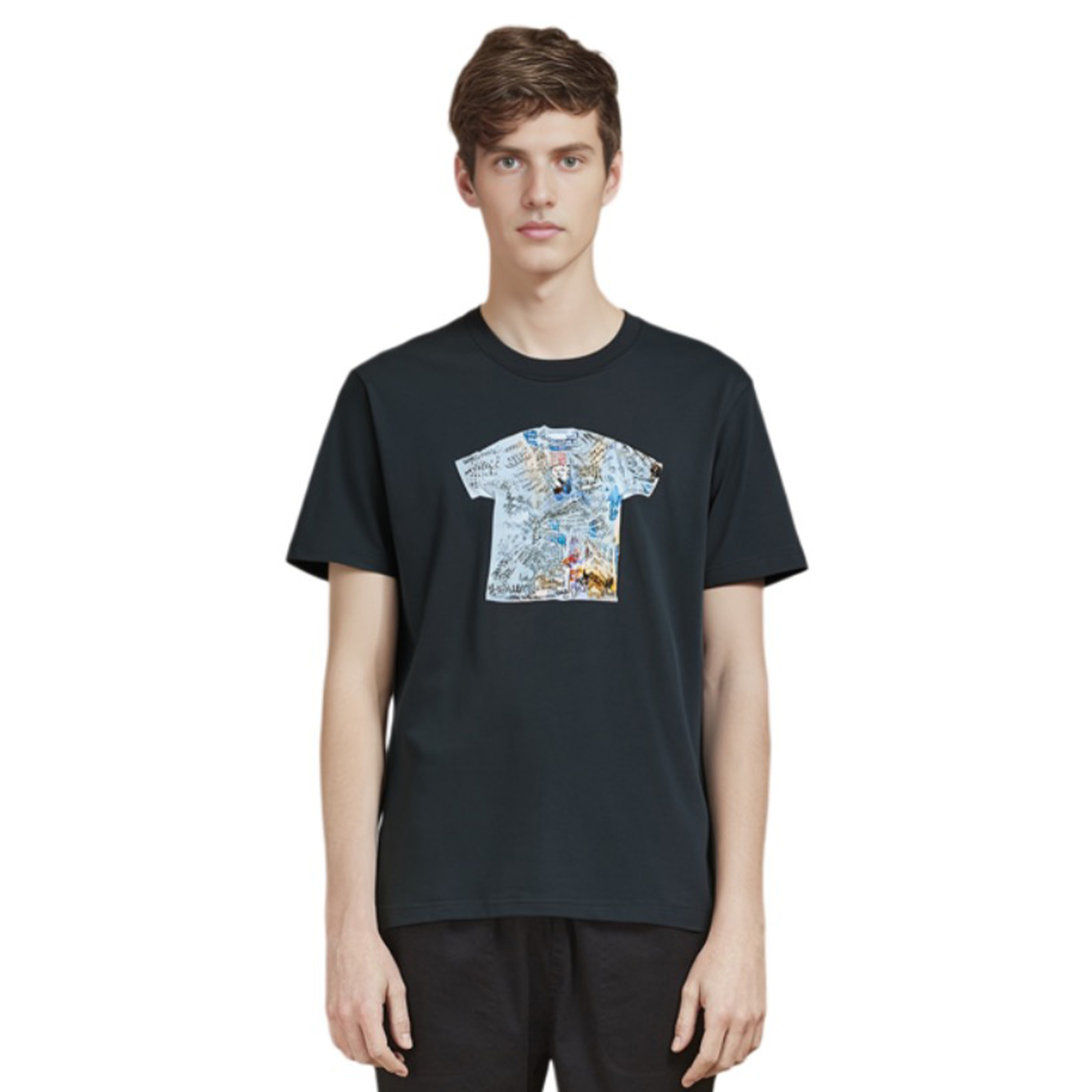 NIGO Supreme Men's Summer Graphic Printed Short Sleeve Fitted Round Neck Straight Short Sleeve T-Shirt Ngvp #nigo8374