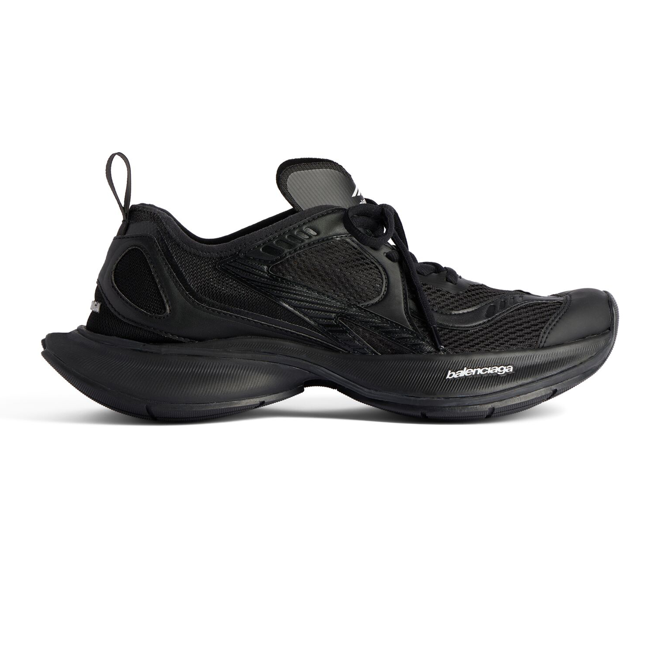NIGO Balenciaga Men's And Women's Fashionable High Street Breathable Mesh Black Sports And Leisure Shoes  #nigo71258