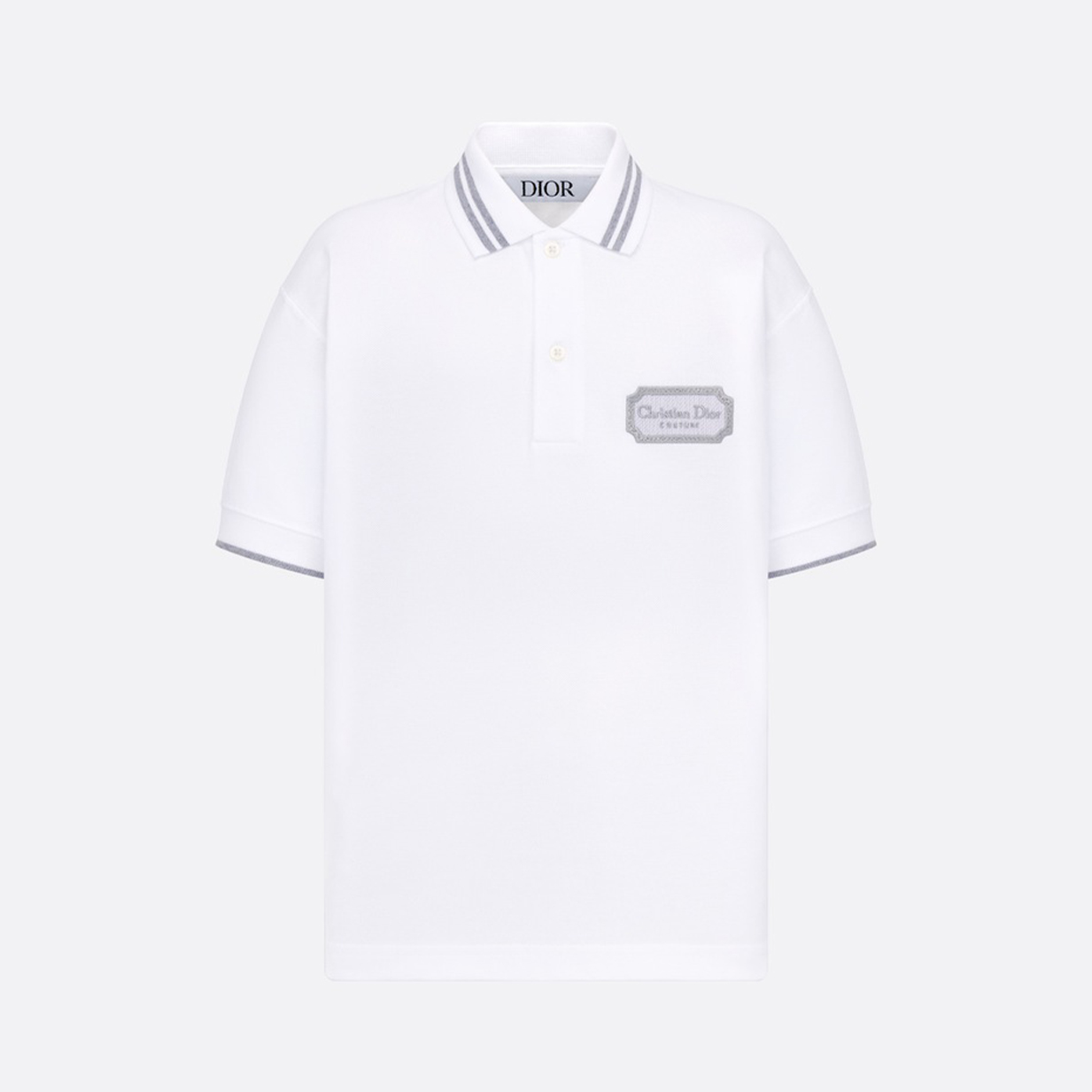 NIGO Dior Kid's Summer Christian Dior Embroidered Casual Pullover Fitted Short Sleeve Lapel Polo Shirt #nigo31283