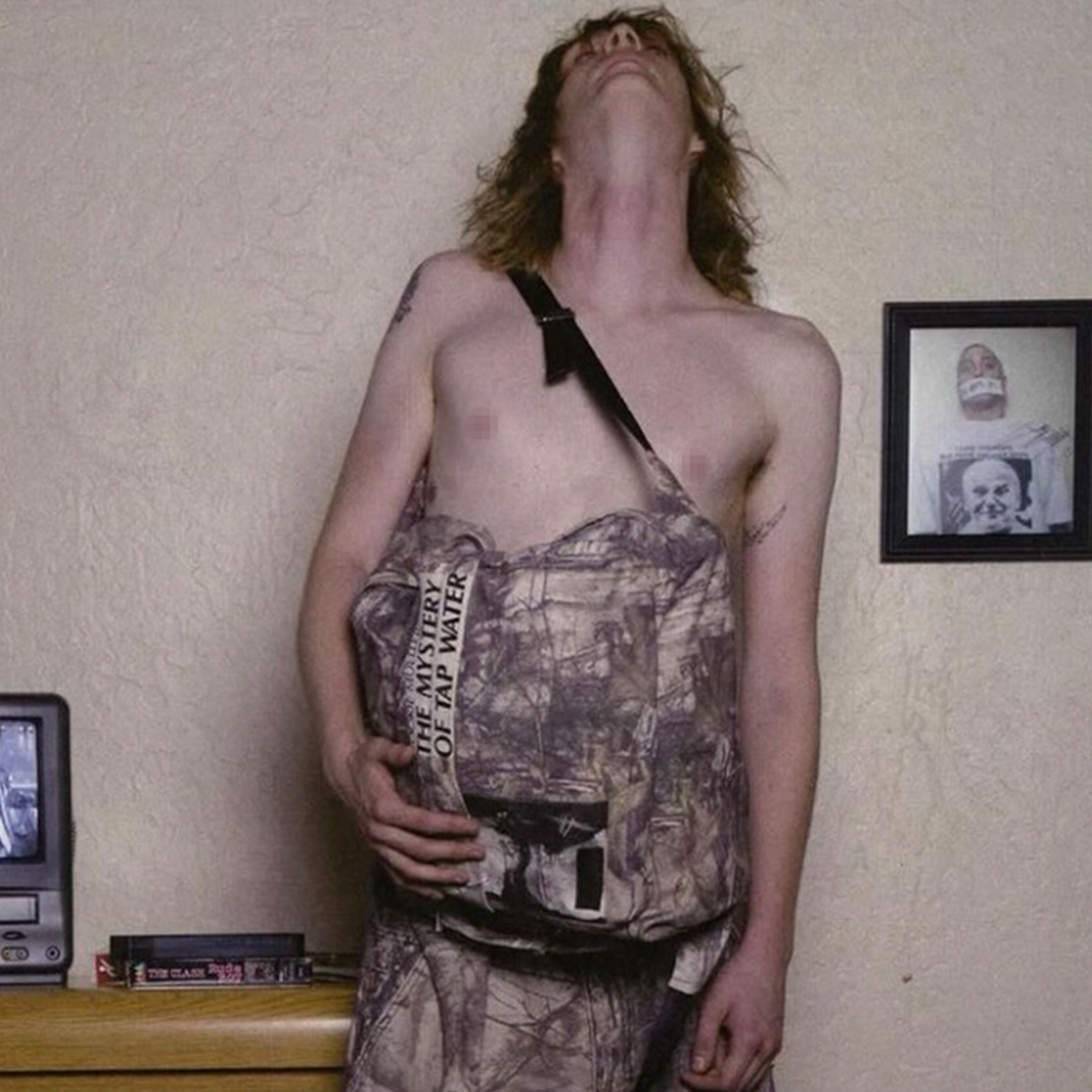 NIGO Enfants Riches Deprimes Men's And Women's Trendy High Street Color Block Letter Zipper Bag With Patch Panel Canvas Backpack  Bags Ngvp #nigo8392