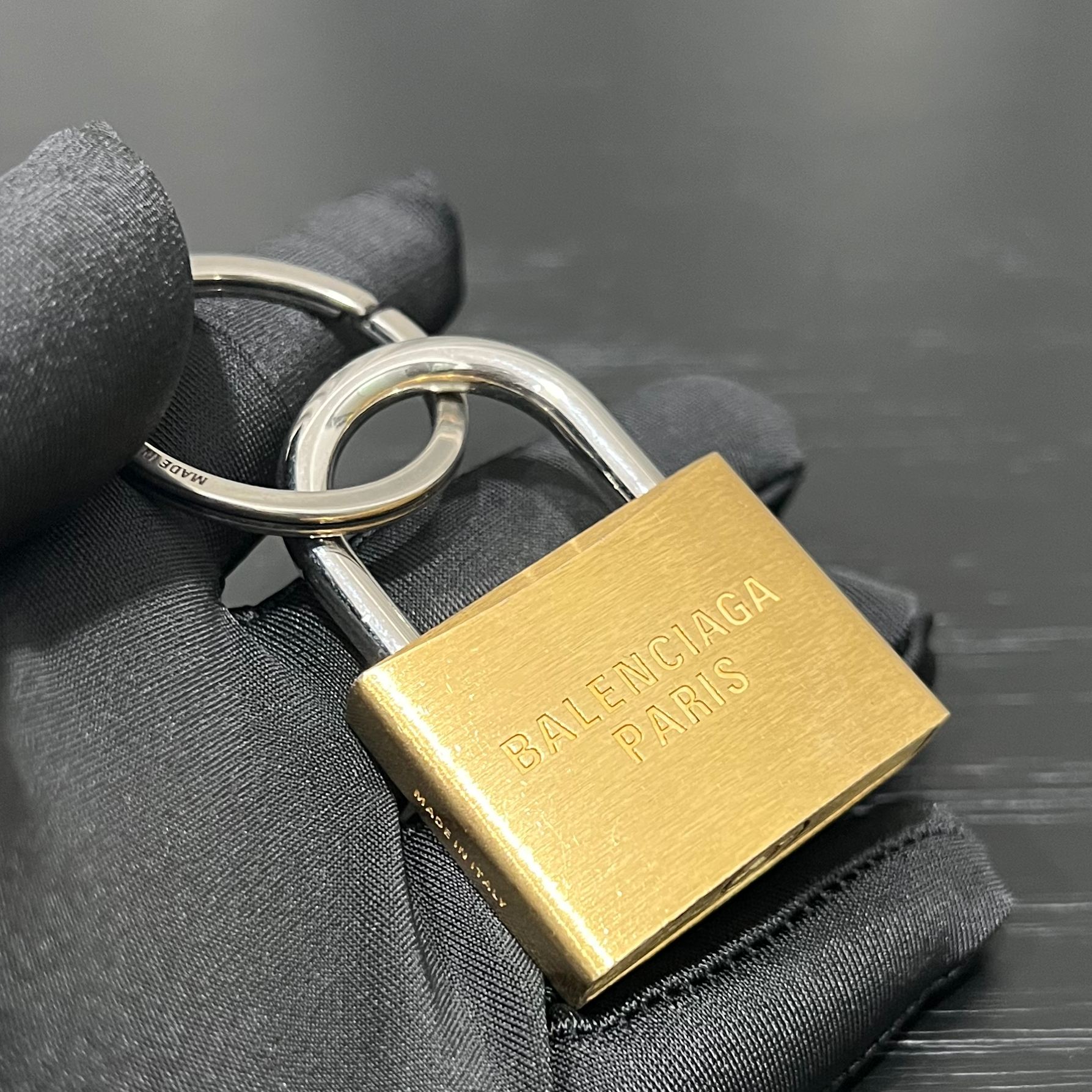 NIGO Balenciaga Metal Keychain Fashion High Street Letter Chain Bag Hanging Decoration Accessories #nigo99597