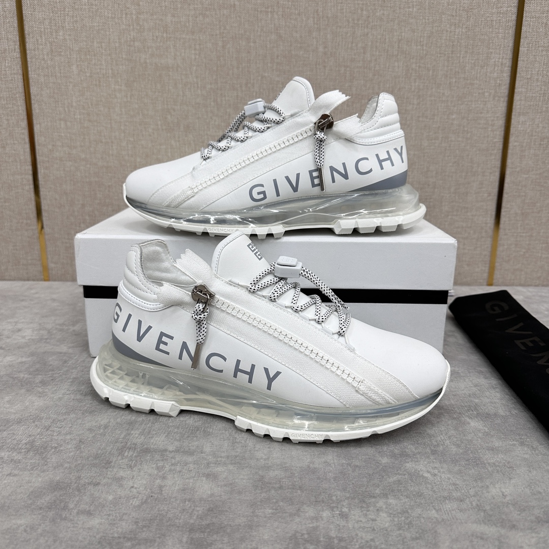 NIGO Givenchy Spectre Men's Solid Color Round Toe Lace Up Low Top Casual Air Cushion Sneakers Shoes #nigo99791