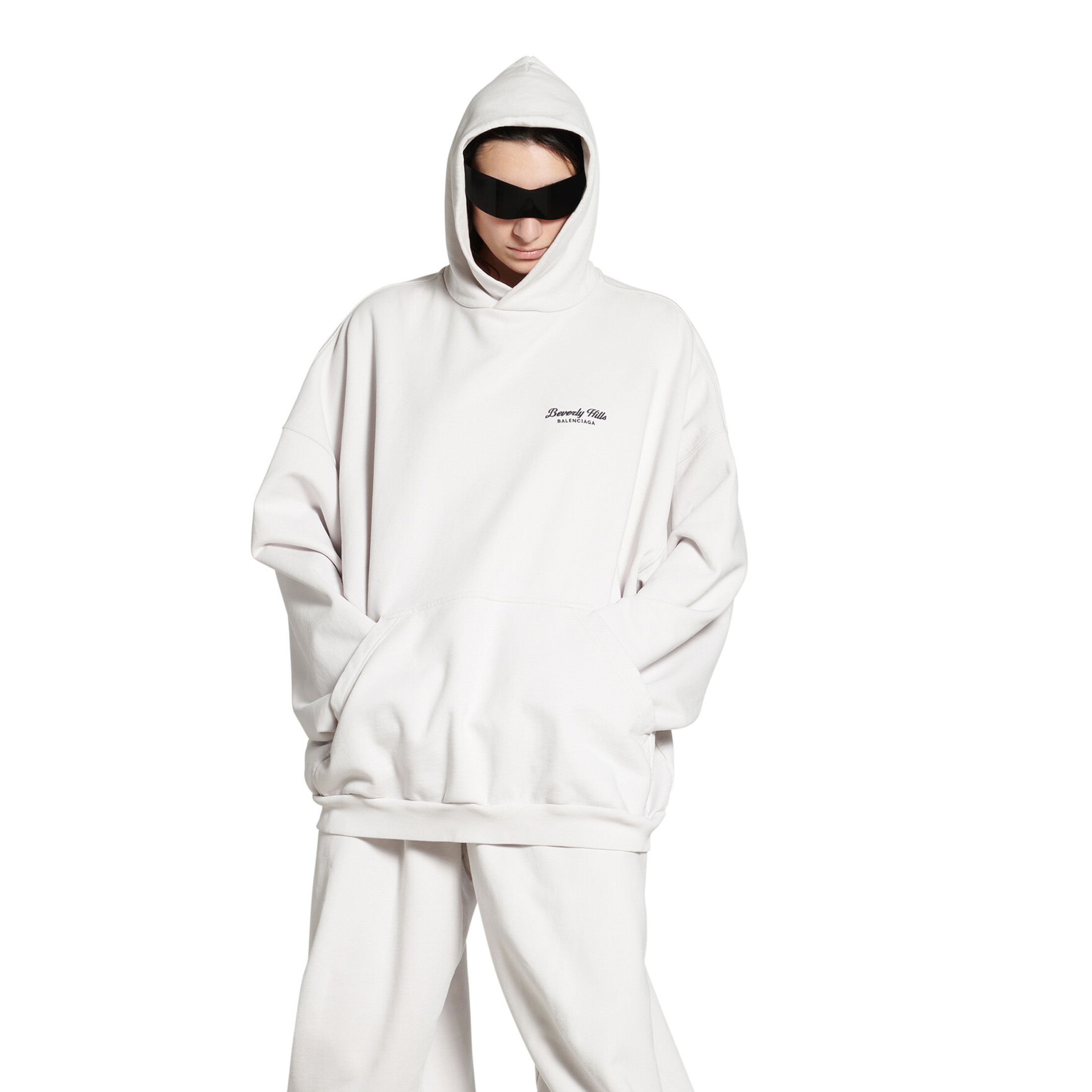 NIGO Balenciaga Men's And Women's Beverly Hills Letter Embroidery Retro Hooded Long Sleeved Hoodie Casual Sports Shorts Ngvp #nigo8497