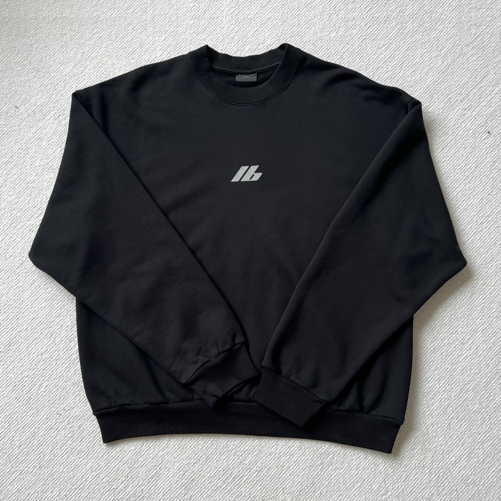 NIGO Balenciaga Men's Spring/Summer Solid Color Letter Printed Round Neck Cotton Long Sleeve Sweatshirt Pullover #nigo99883